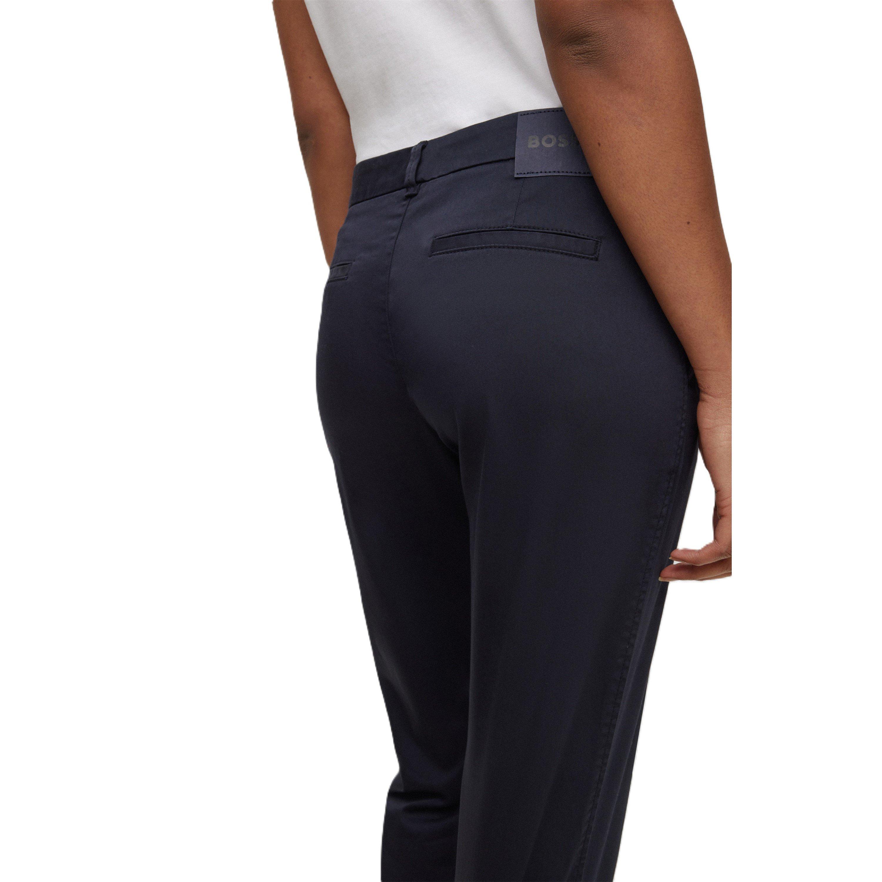 Open Blue - Boss - Women's Tashani Slim Fit Trousers - 4