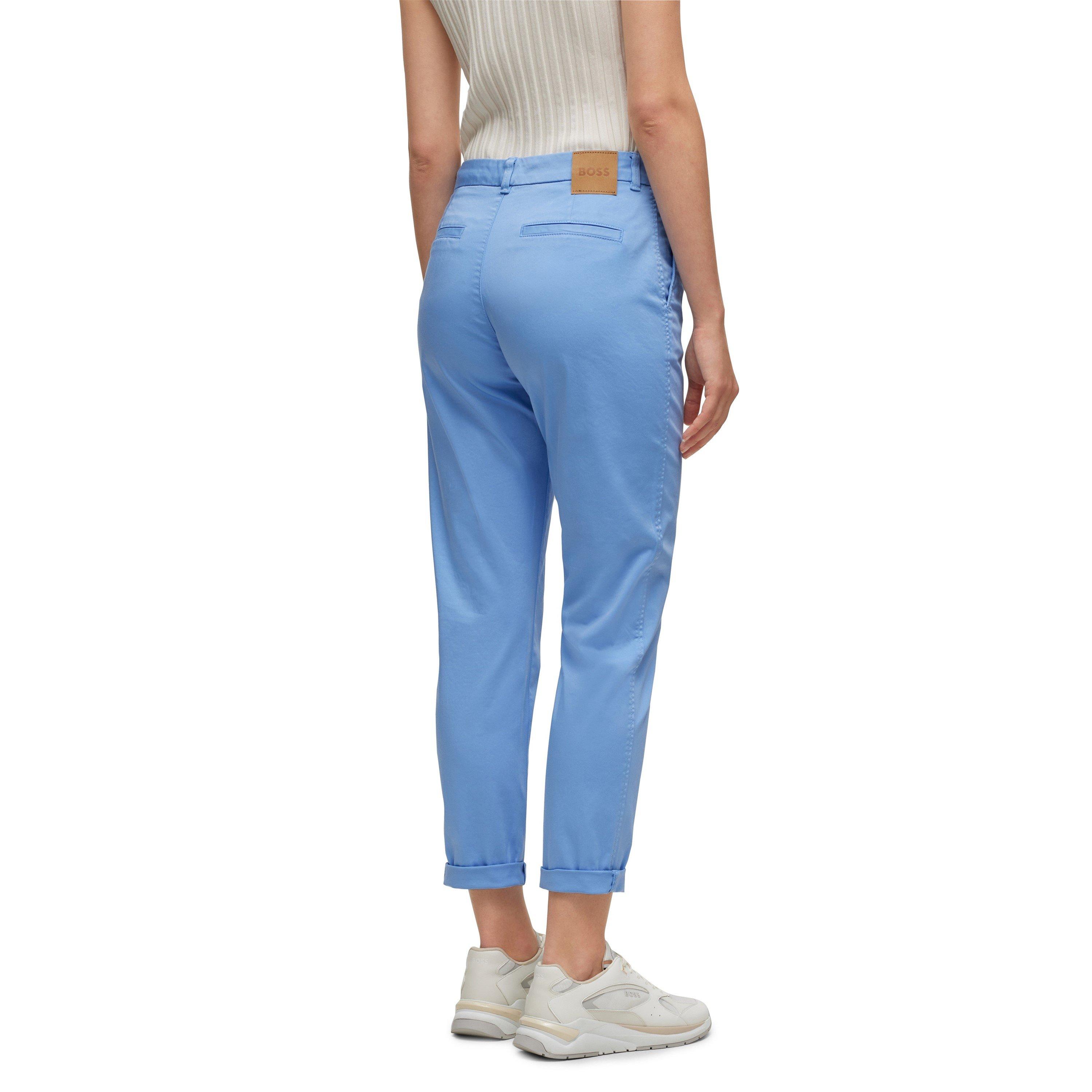 Open Blue - Boss - Women's Tashani Slim Fit Trousers - 2