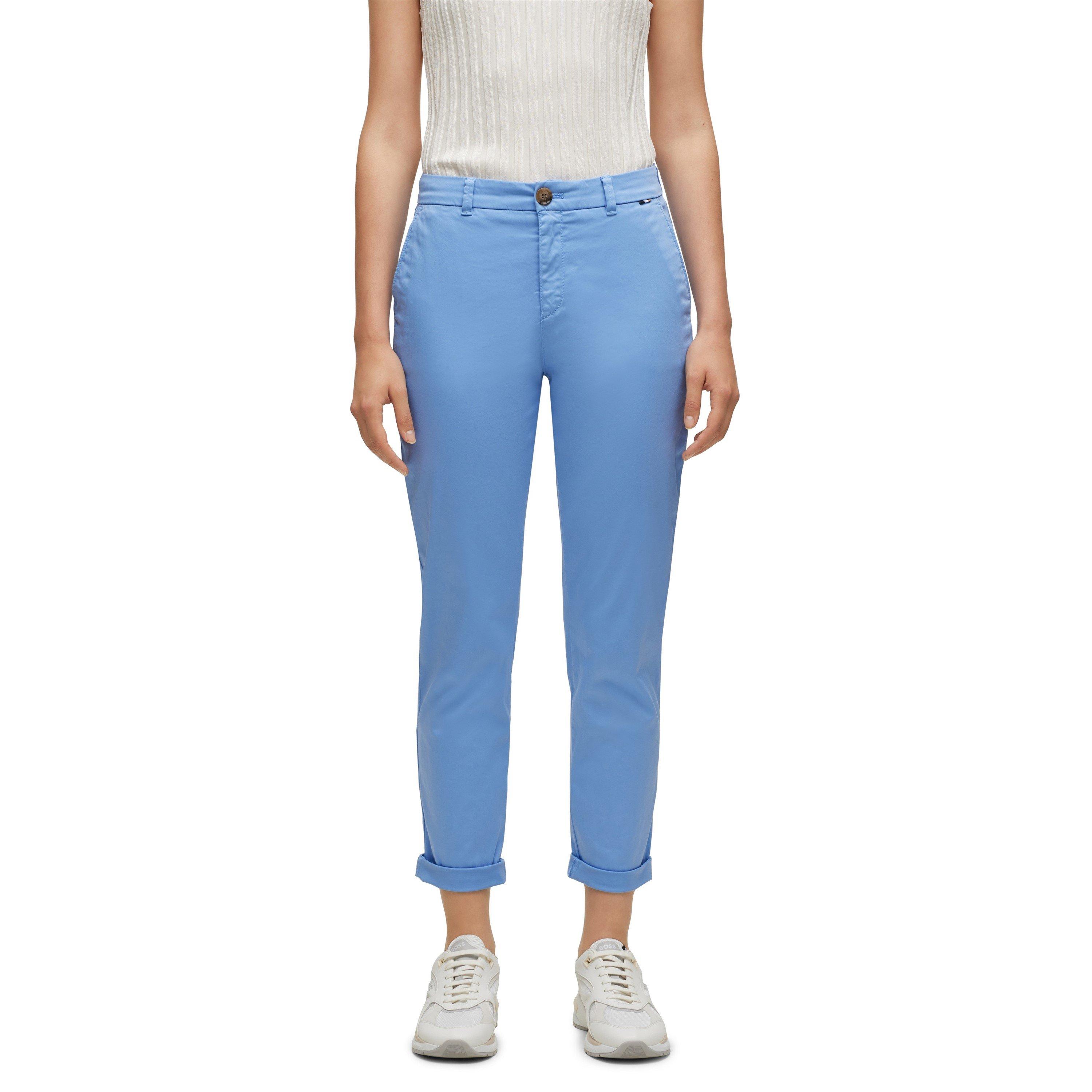 Open Blue - Boss - Women's Tashani Slim Fit Trousers - 3