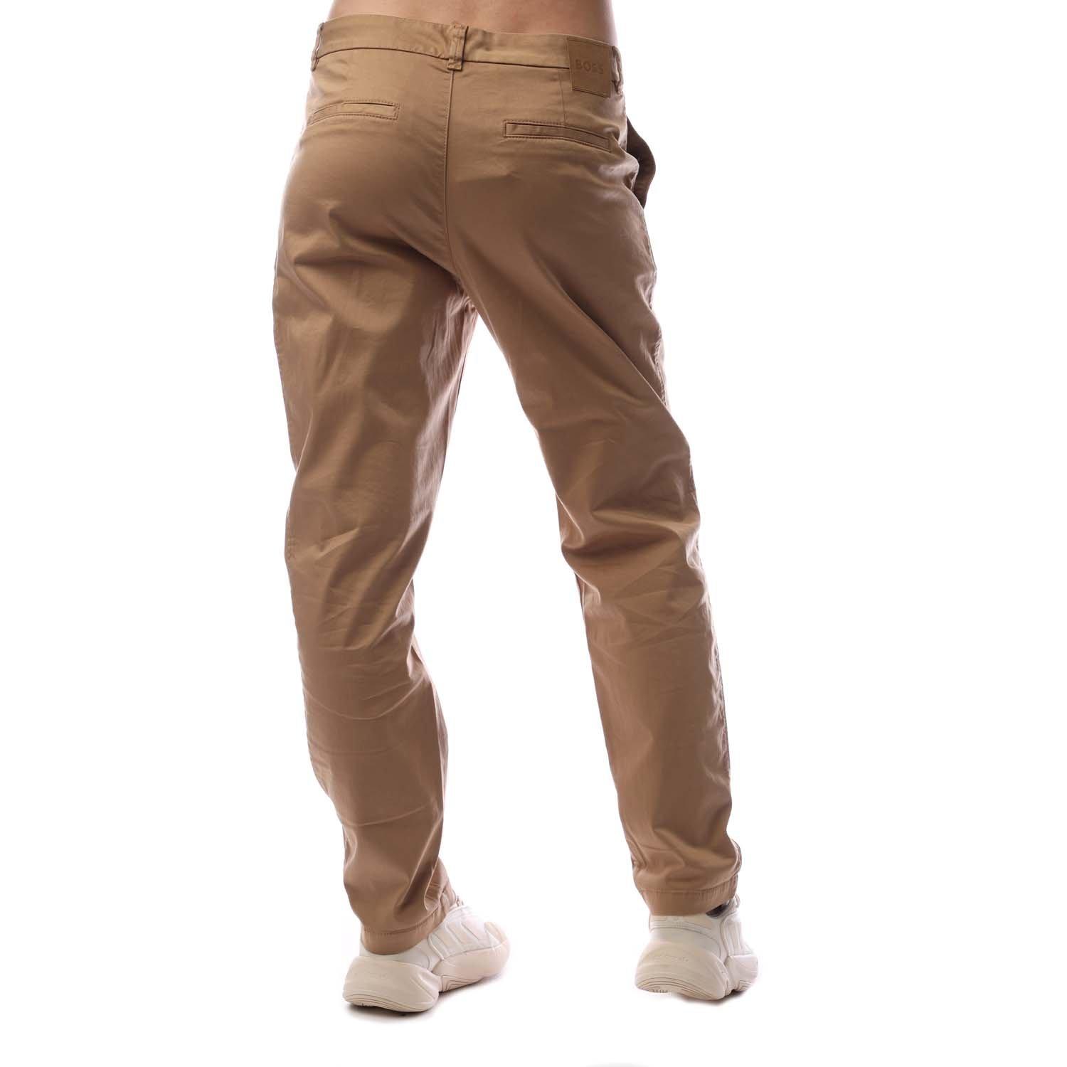 Med Beige - Boss - Women's Slim Fit Trousers - 3