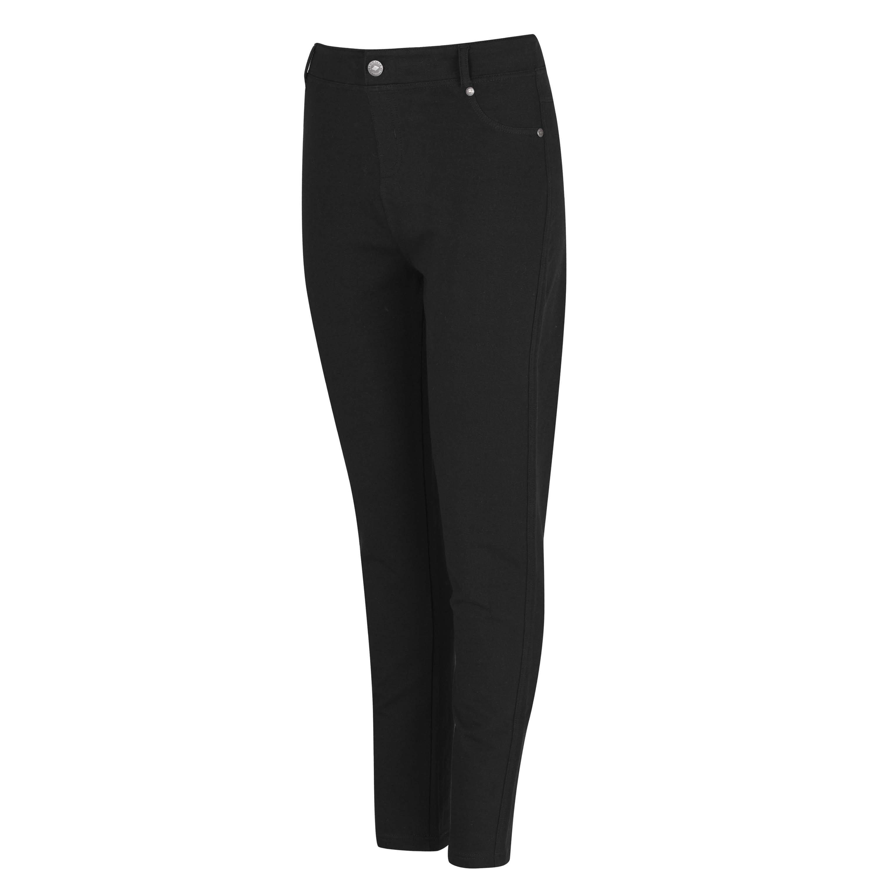 Black - Lee Cooper - Solid Jeggings Ladies - 3