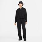 Noir/Blanc - Nike - Sportswear Women's Oversized Jersey Pullover Hoodie - 5