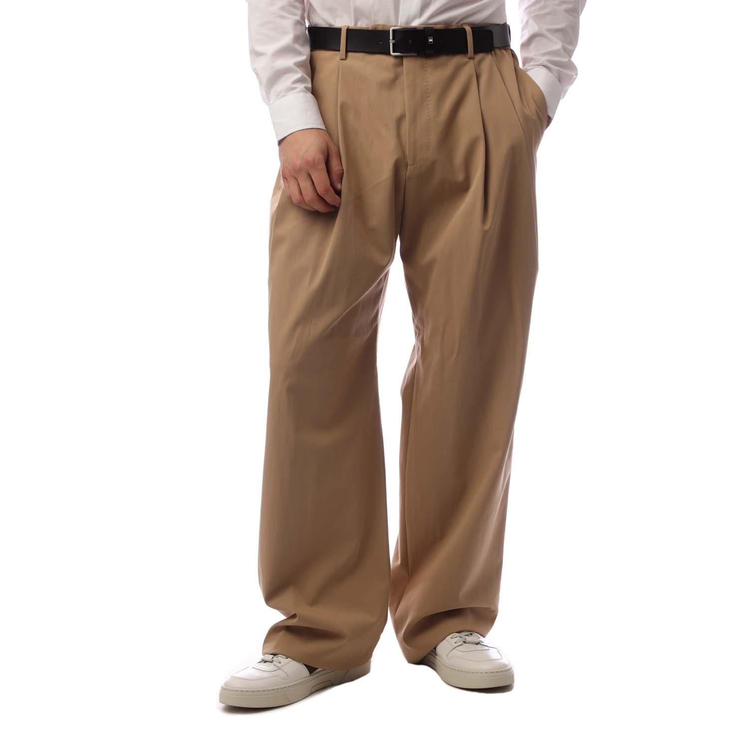 Boss Women's Karliea Slim Fit Trouser - Beige - 14 (XL)
