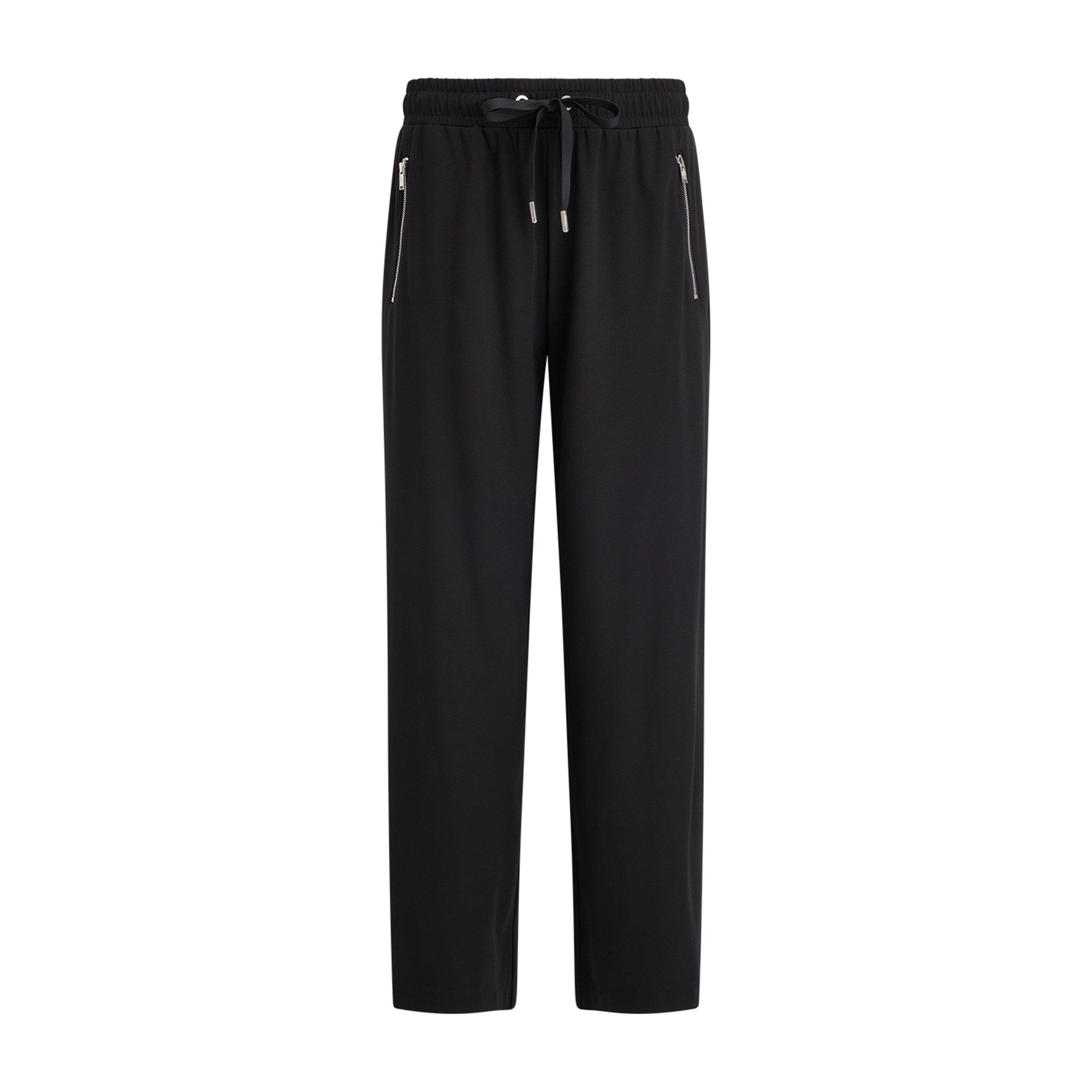 Dkny Women's Wide Leg Trousers - Black - 14 (L)