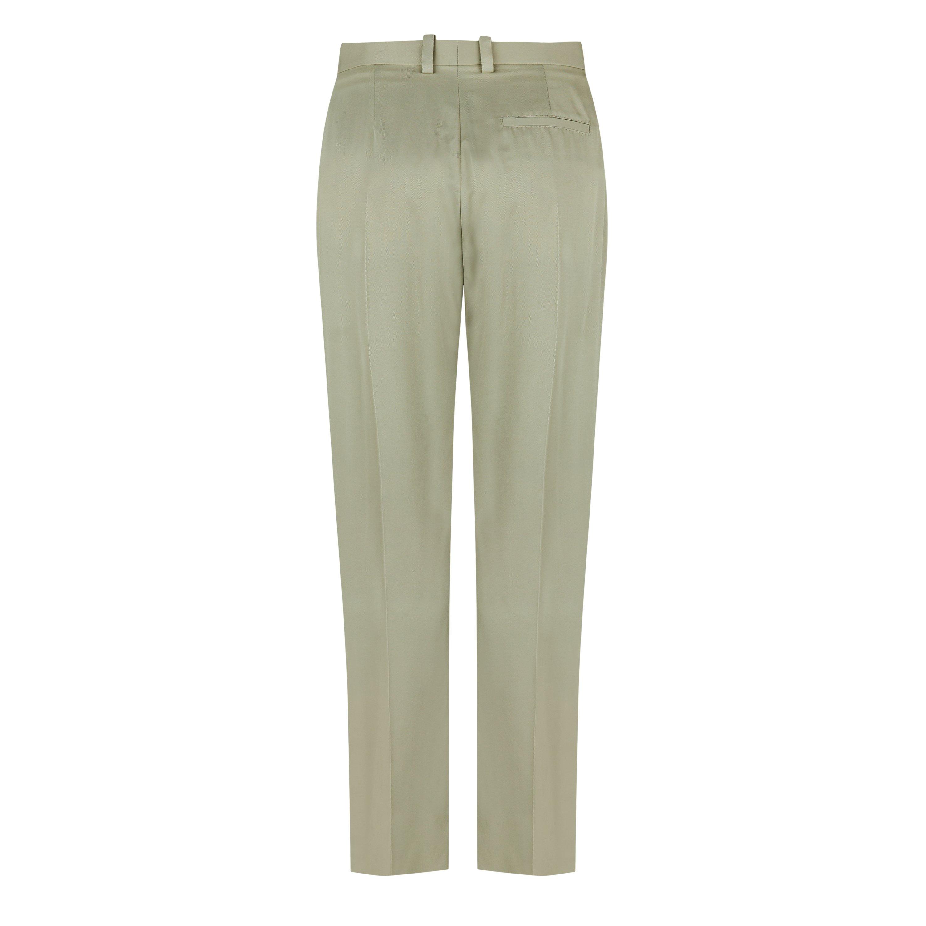 STONE - Bottega Veneta - Viscose Twill Straight Trousers - 6