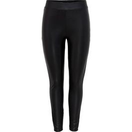 Only Faux Leather Leggings Ladies