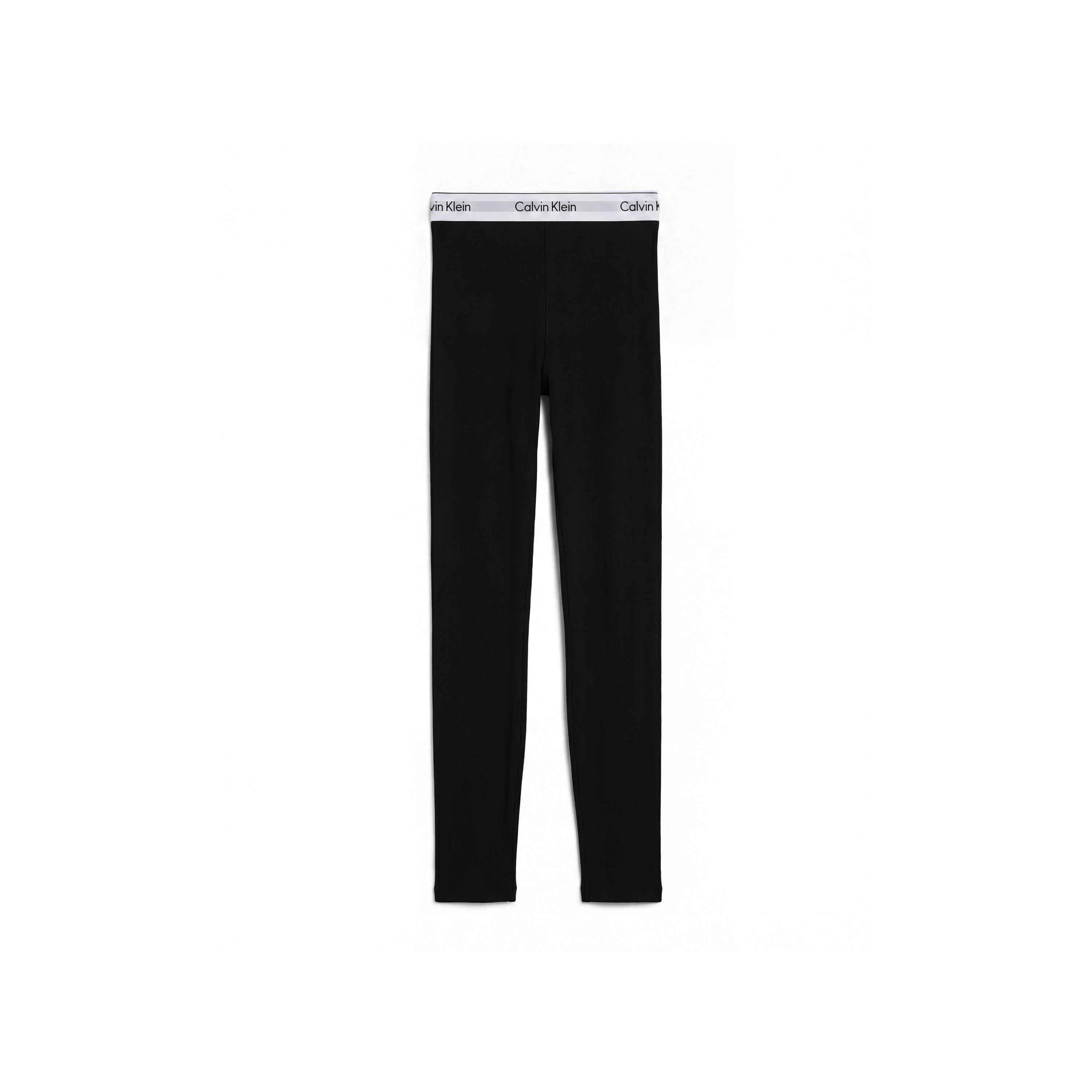 Zwart - Calvin Klein - Calvin Rib Legging Ld64 - 1