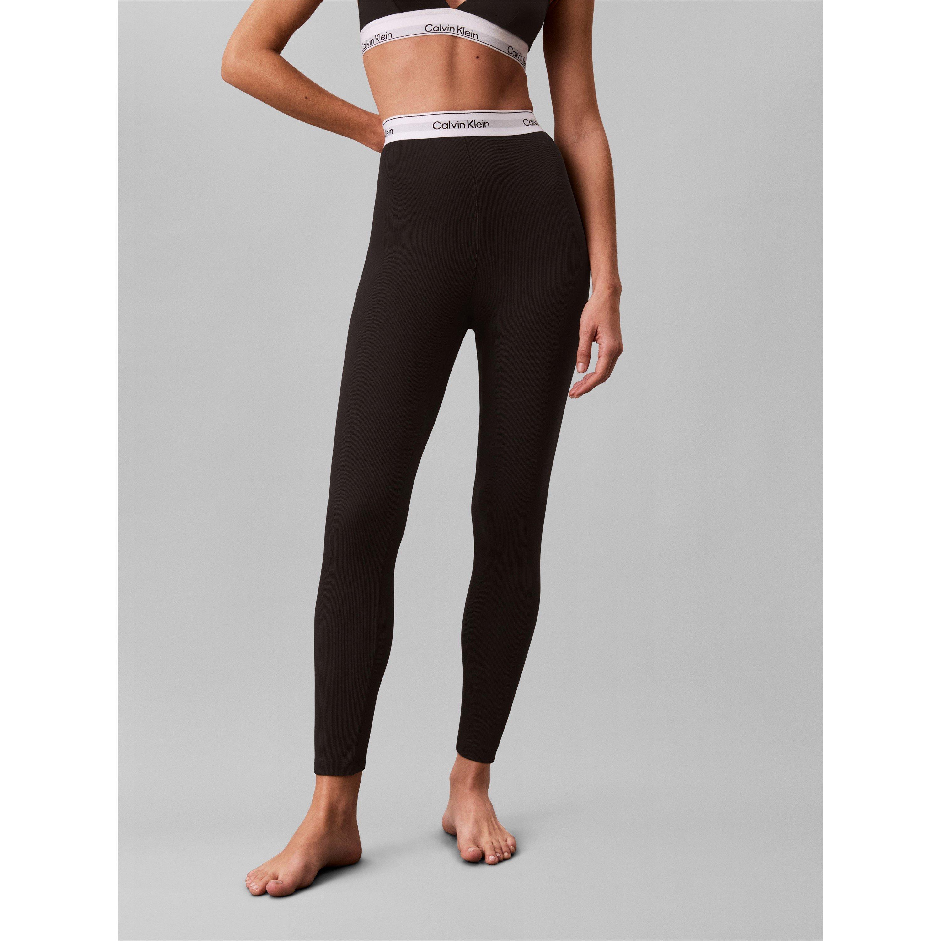 Black - Calvin Klein - Calvin Rib Legging Ld64 - 2