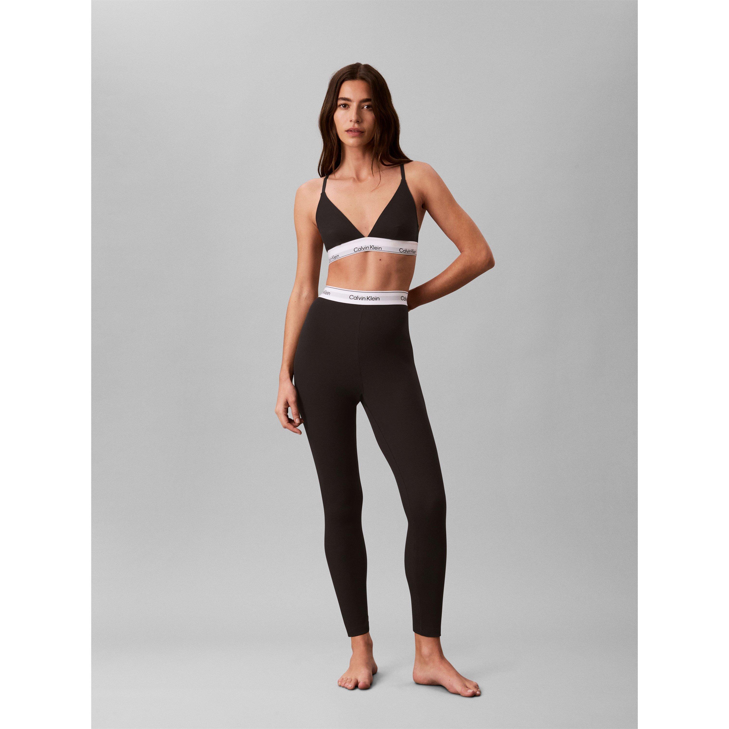 Black - Calvin Klein - Calvin Rib Legging Ld64 - 5