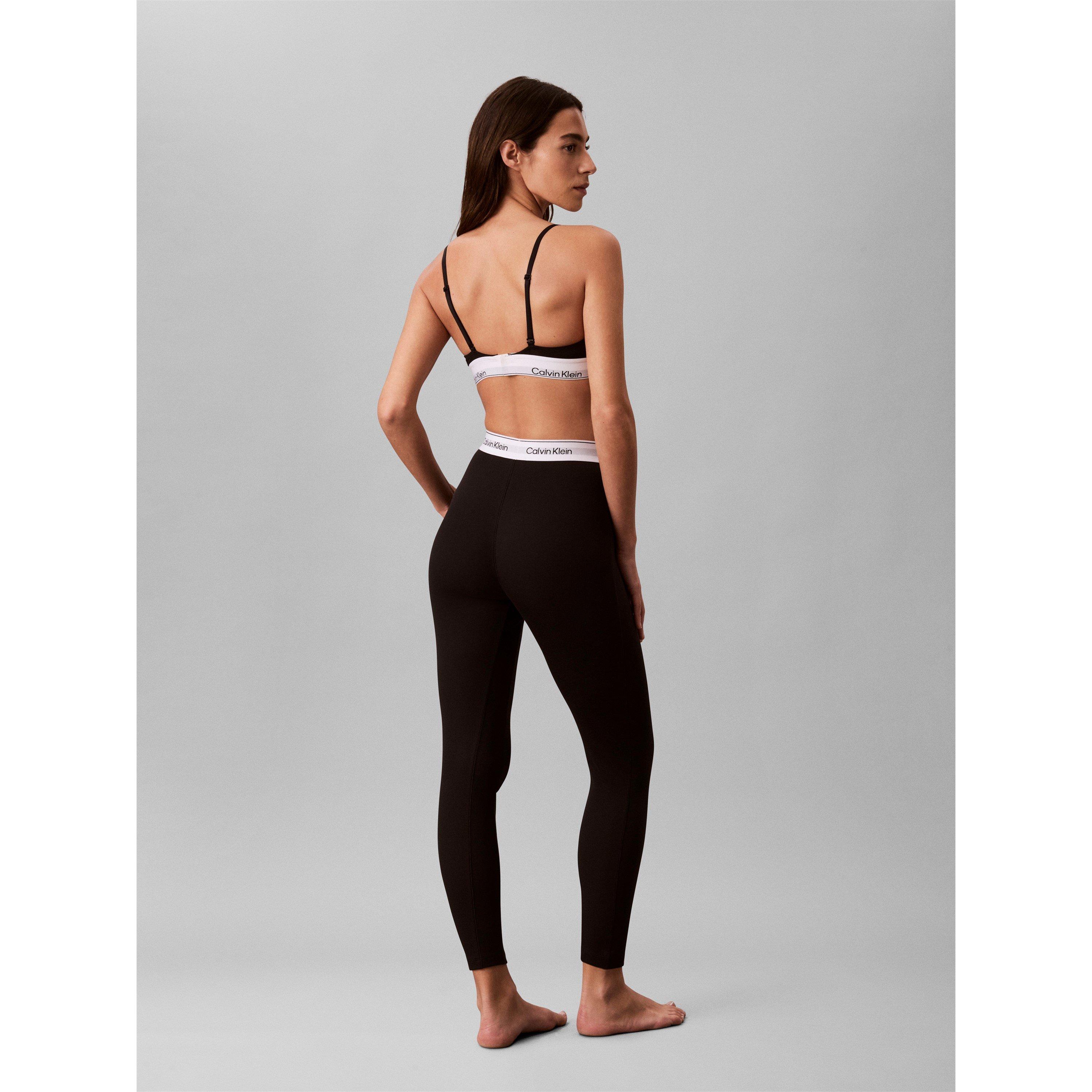 Black - Calvin Klein - Calvin Rib Legging Ld64 - 6