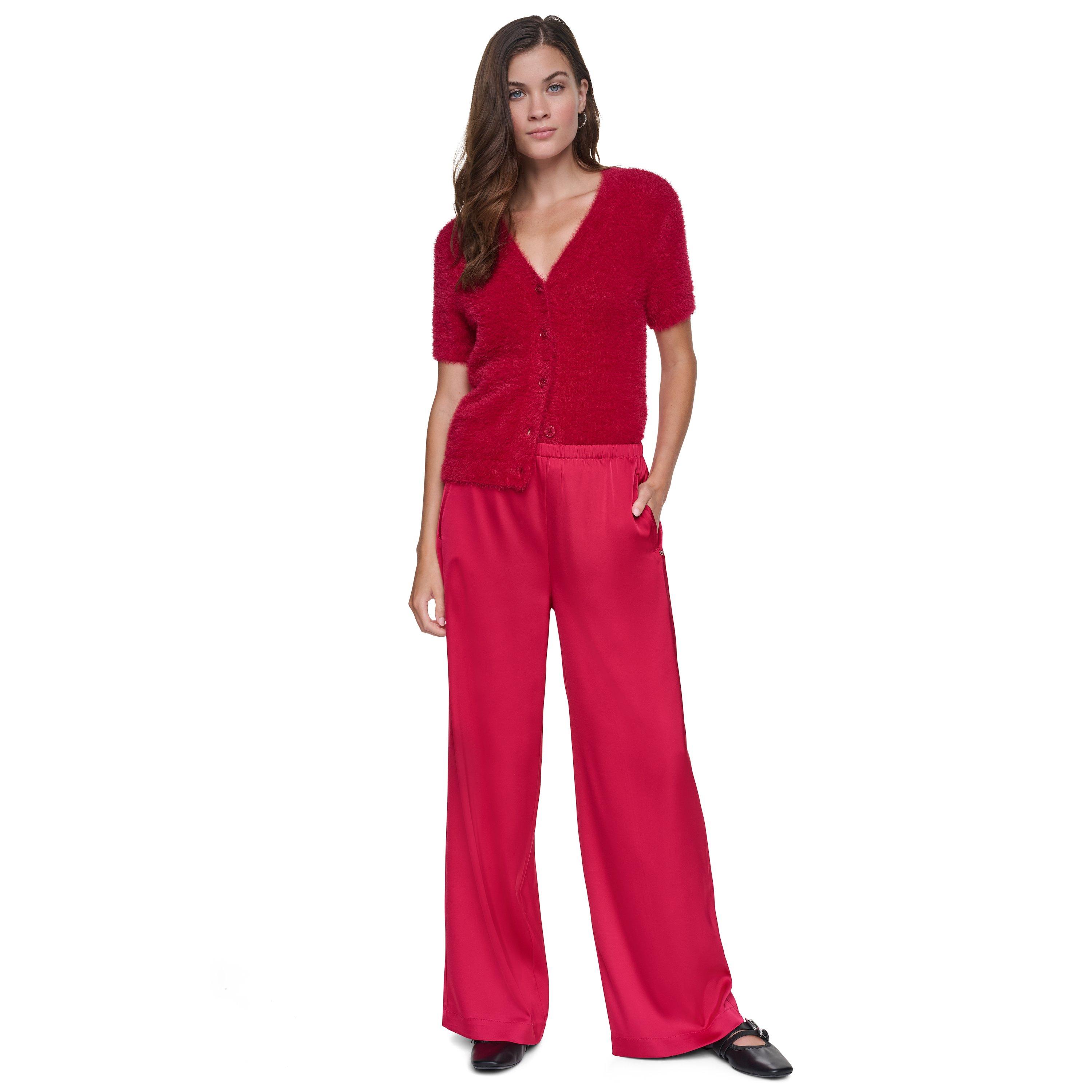 Ruby - DKNY - DKNY Satin Pull On Pants - 3