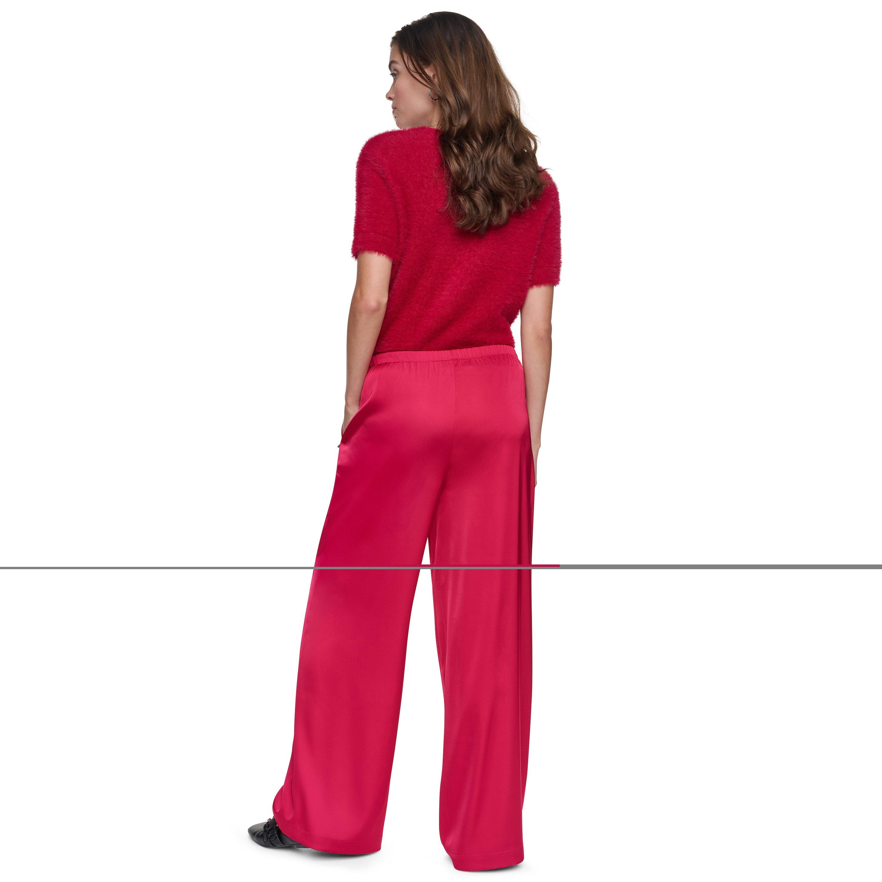 Ruby - DKNY - DKNY Satin Pull On Pants - 4