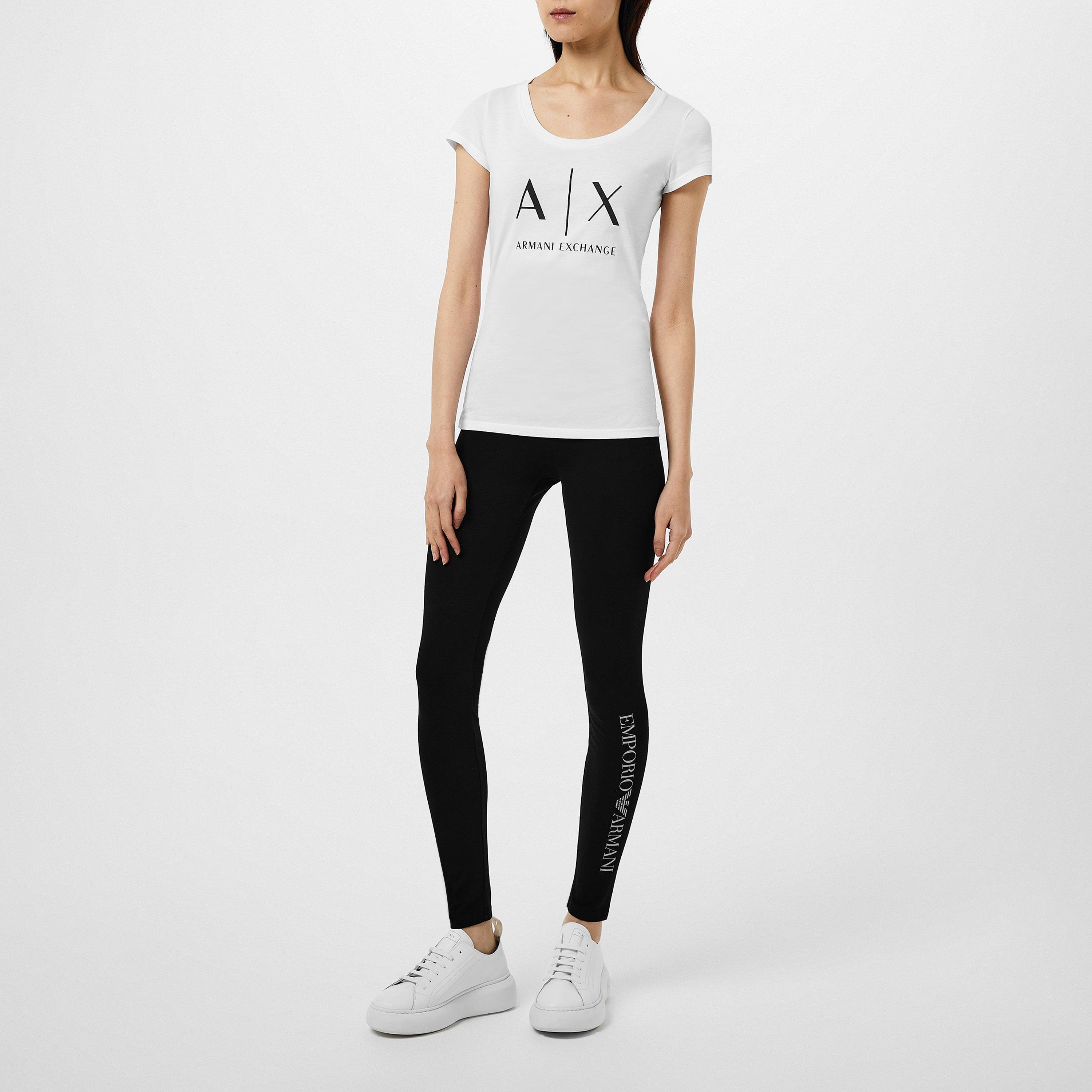 Sort 00020 - Emporio Armani - Women's Knitted Leggings - 2