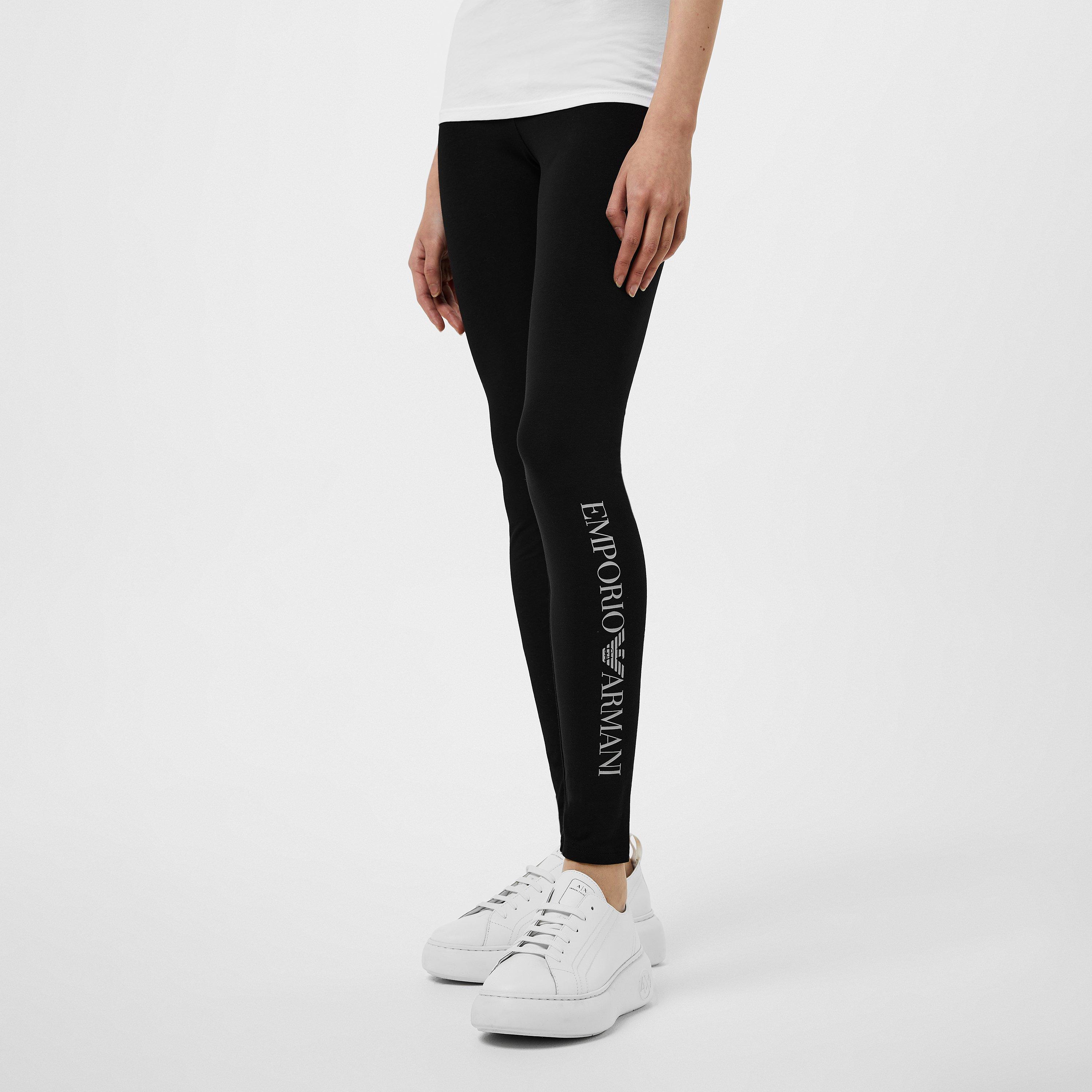 Sort 00020 - Emporio Armani - Women's Knitted Leggings - 4
