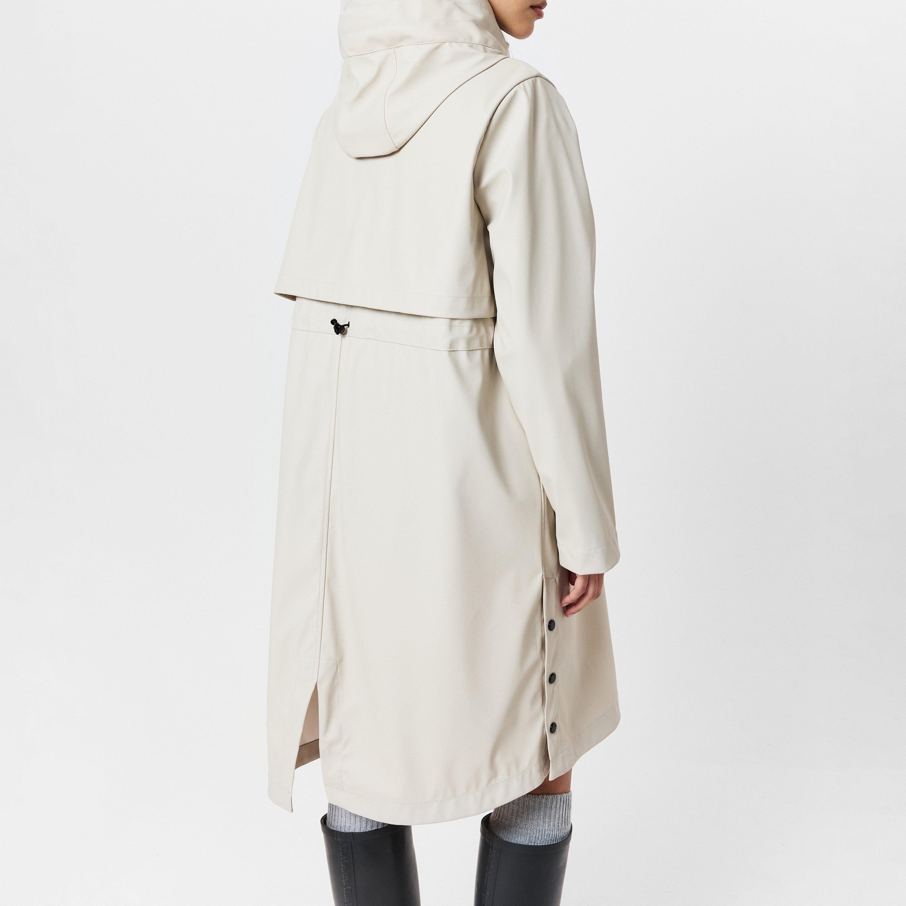 Silver Cl/Black - Barbour International - Women's Jade 3-in-1 Showerproof Rain Anorak - 4