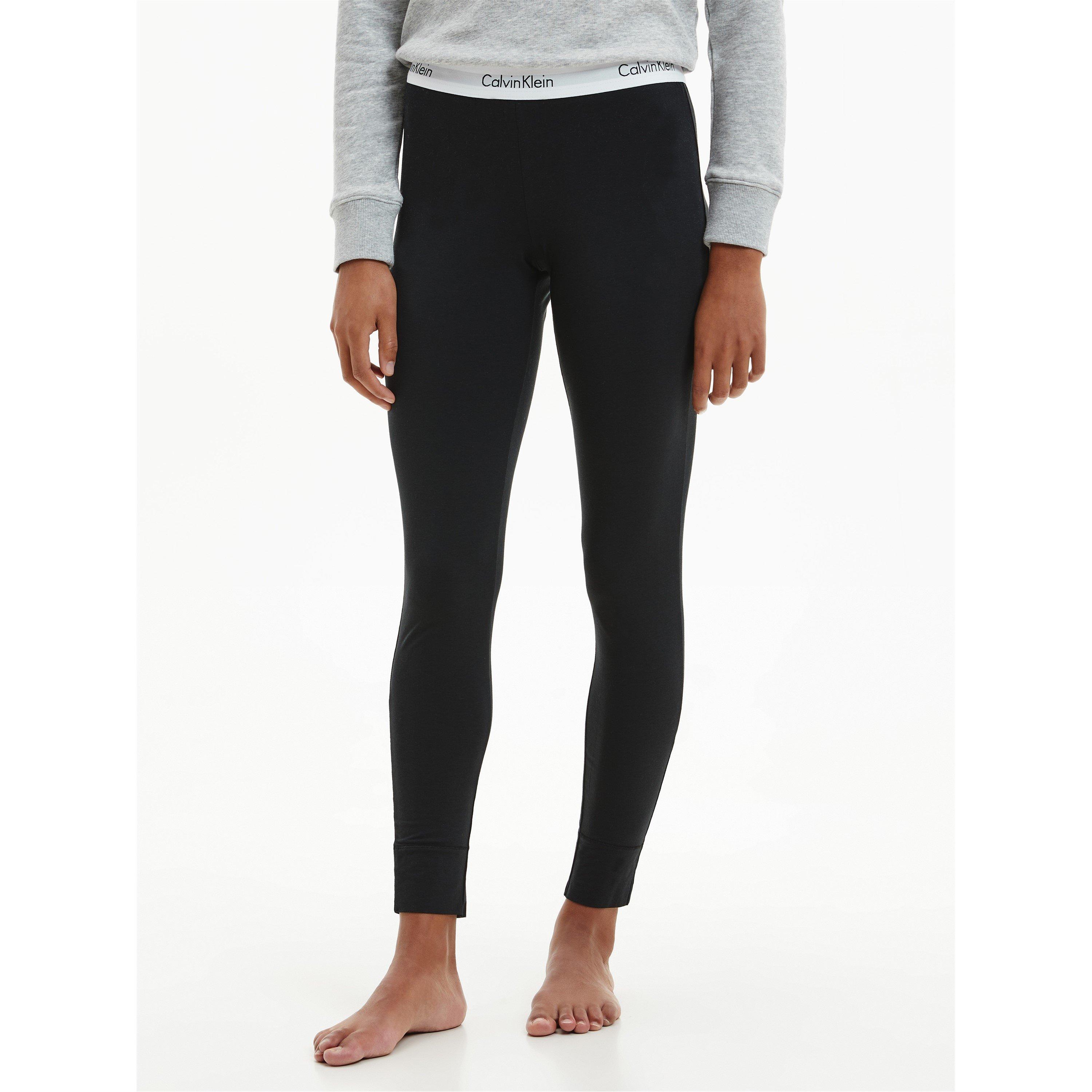 Black 001 - Calvin Klein - Modern Cotton leggings - 3