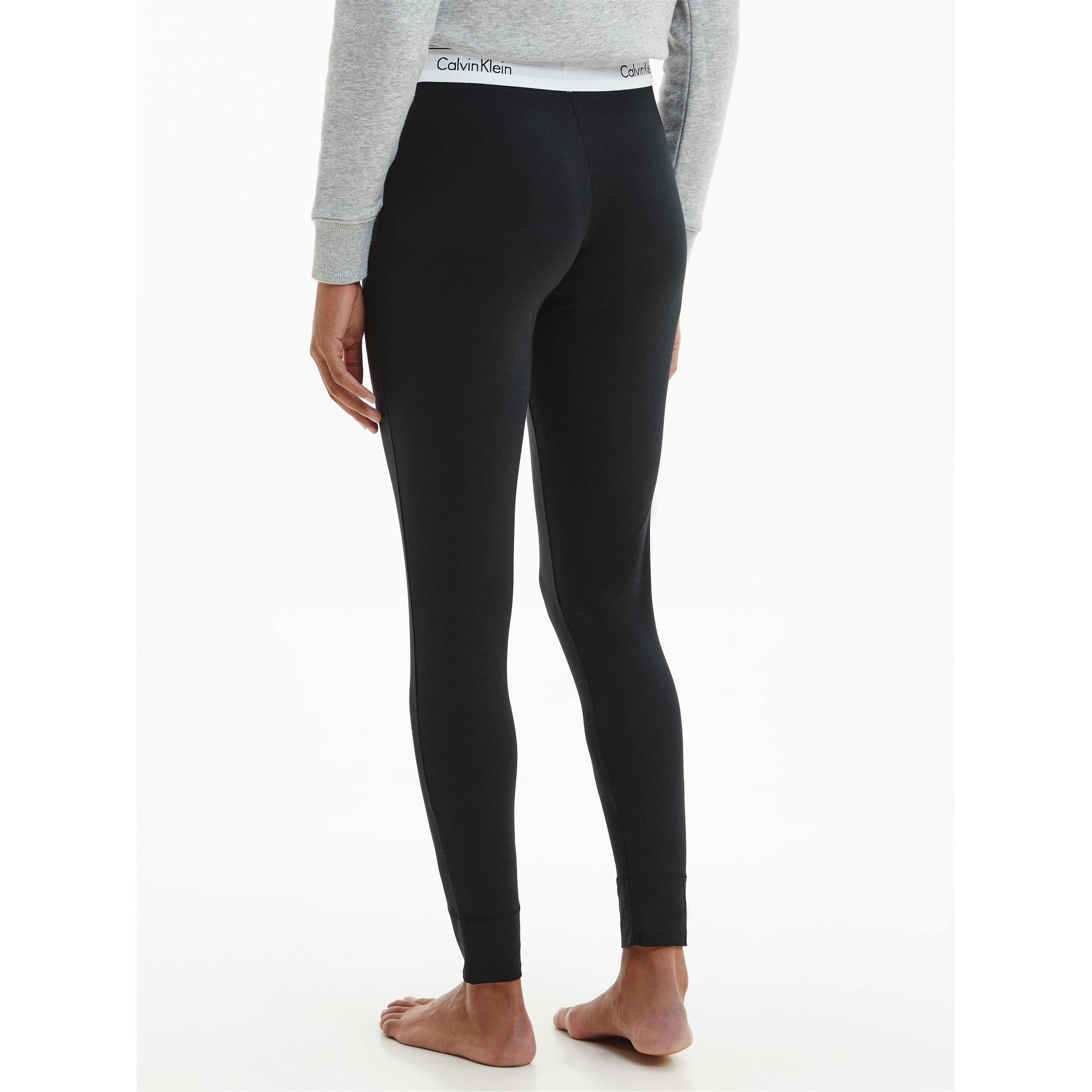 Black 001 - Calvin Klein - Modern Cotton leggings - 4
