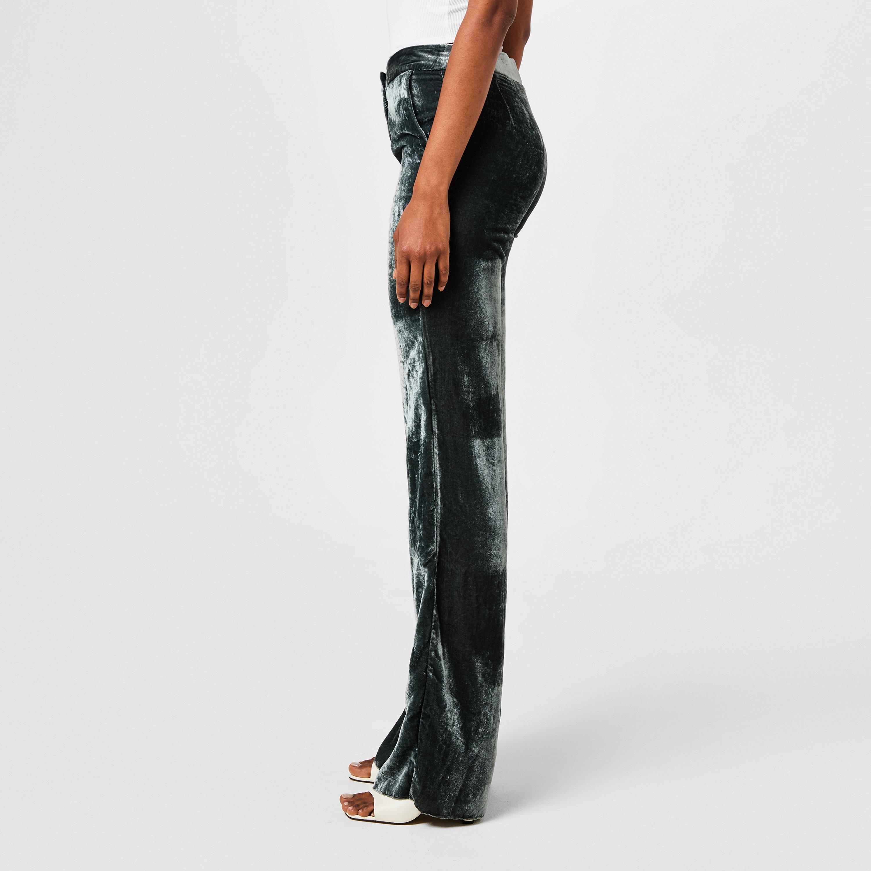 Pewter - Marella - Women's Triglia Wide Leg Trousers - 2