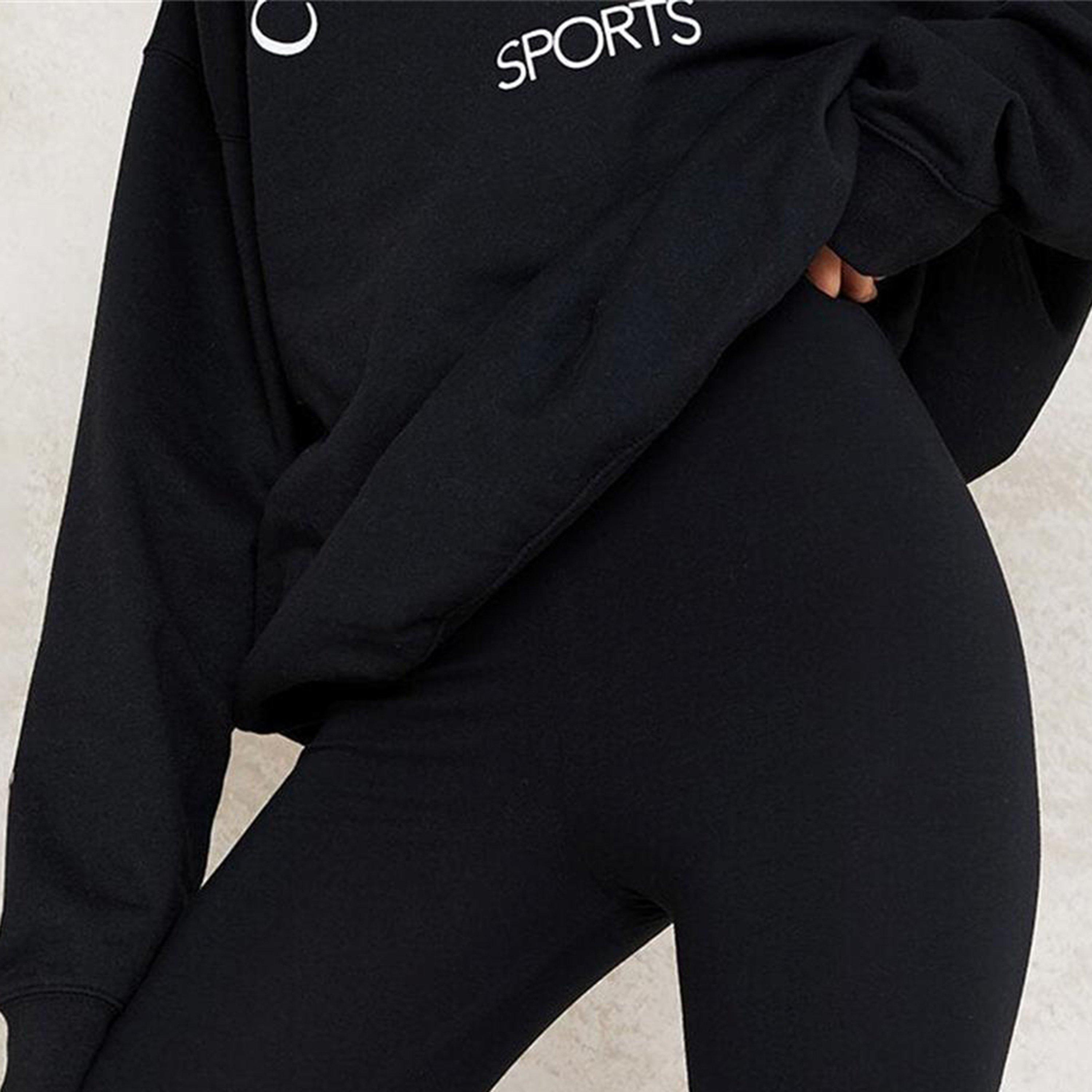 Black - I Saw It First - ISAWITFIRST Cotton Elastane Leggings - 5