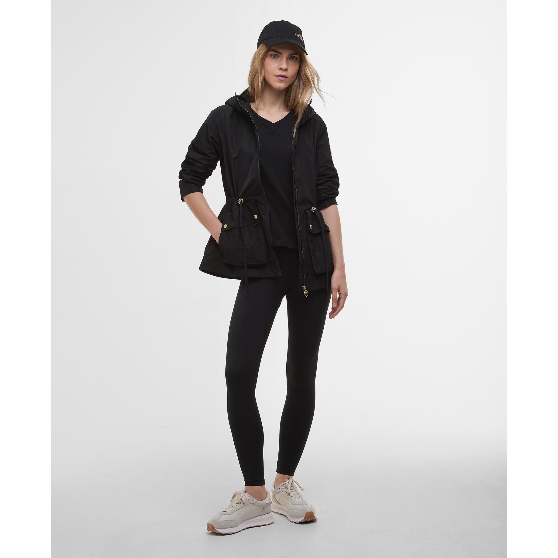 Black - Barbour International - International Piper Showerproof Jacket - 3