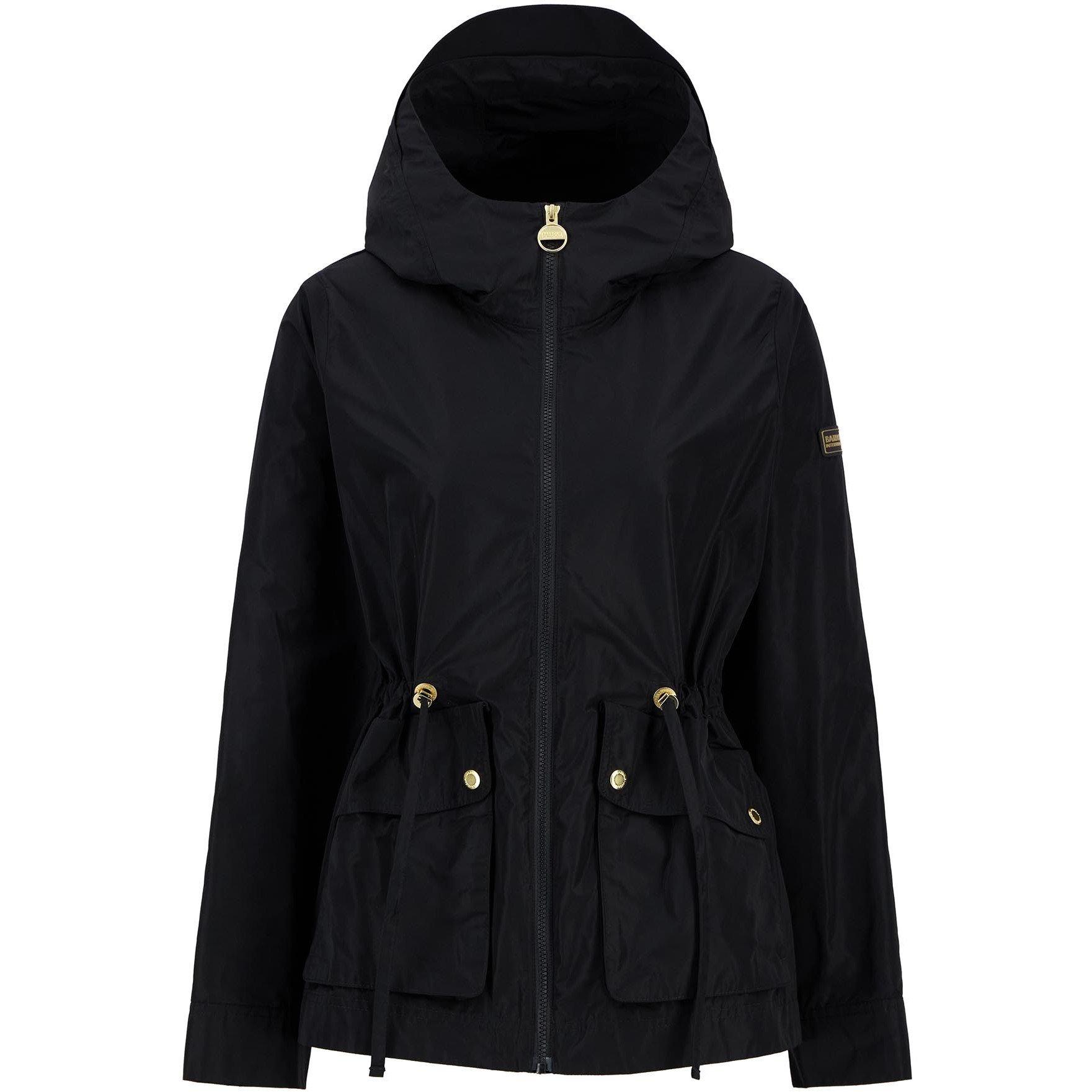 Black - Barbour International - International Piper Showerproof Jacket - 7