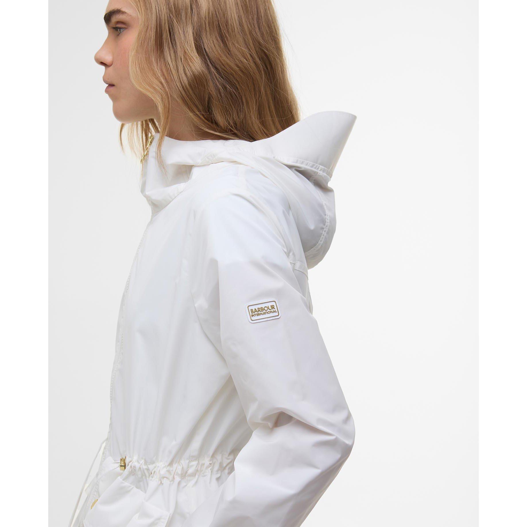 Neutral - Barbour International - Women's Piper Showerproof Long Sleeve Rain Anorak - 5