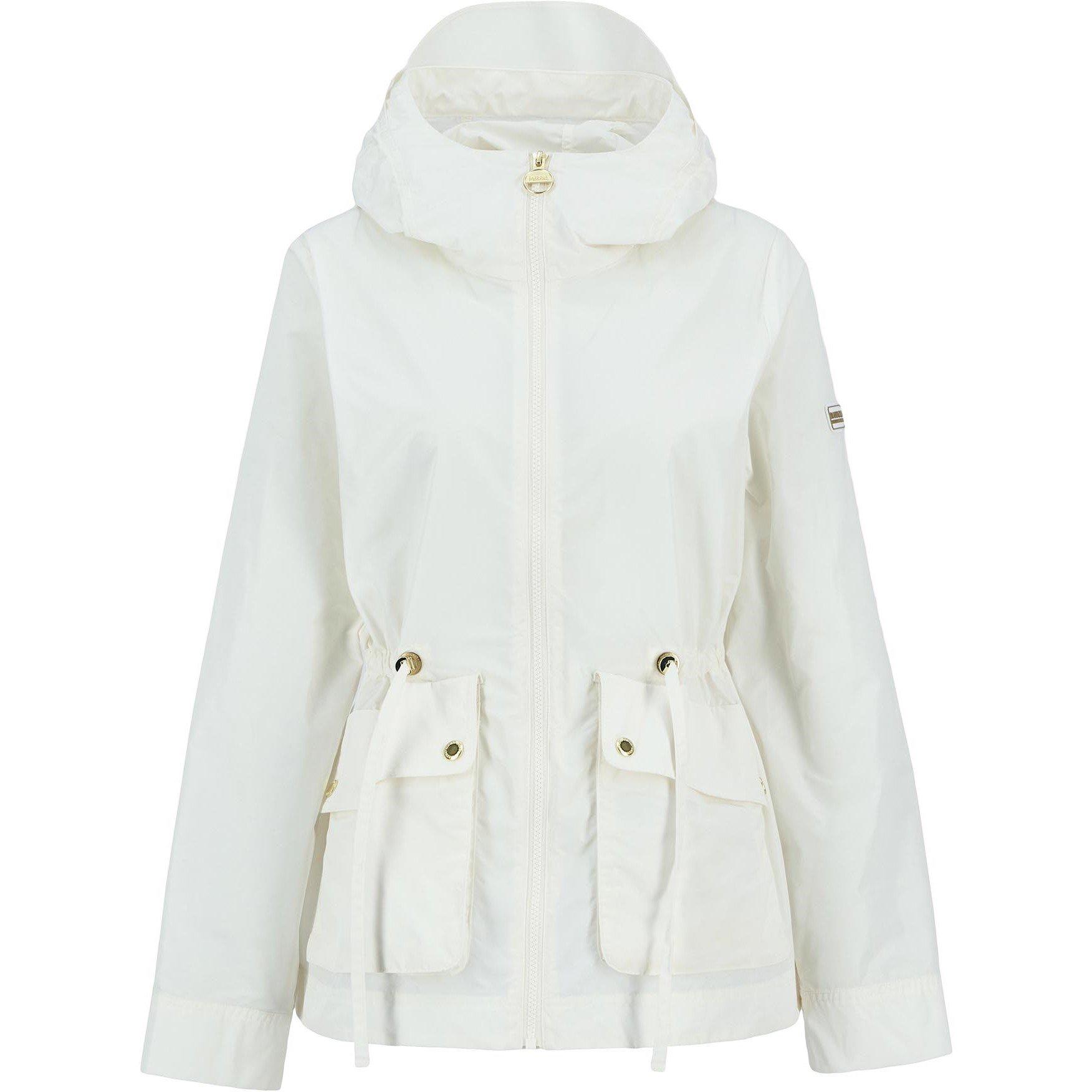 Neutral - Barbour International - Women's Piper Showerproof Long Sleeve Rain Anorak - 7