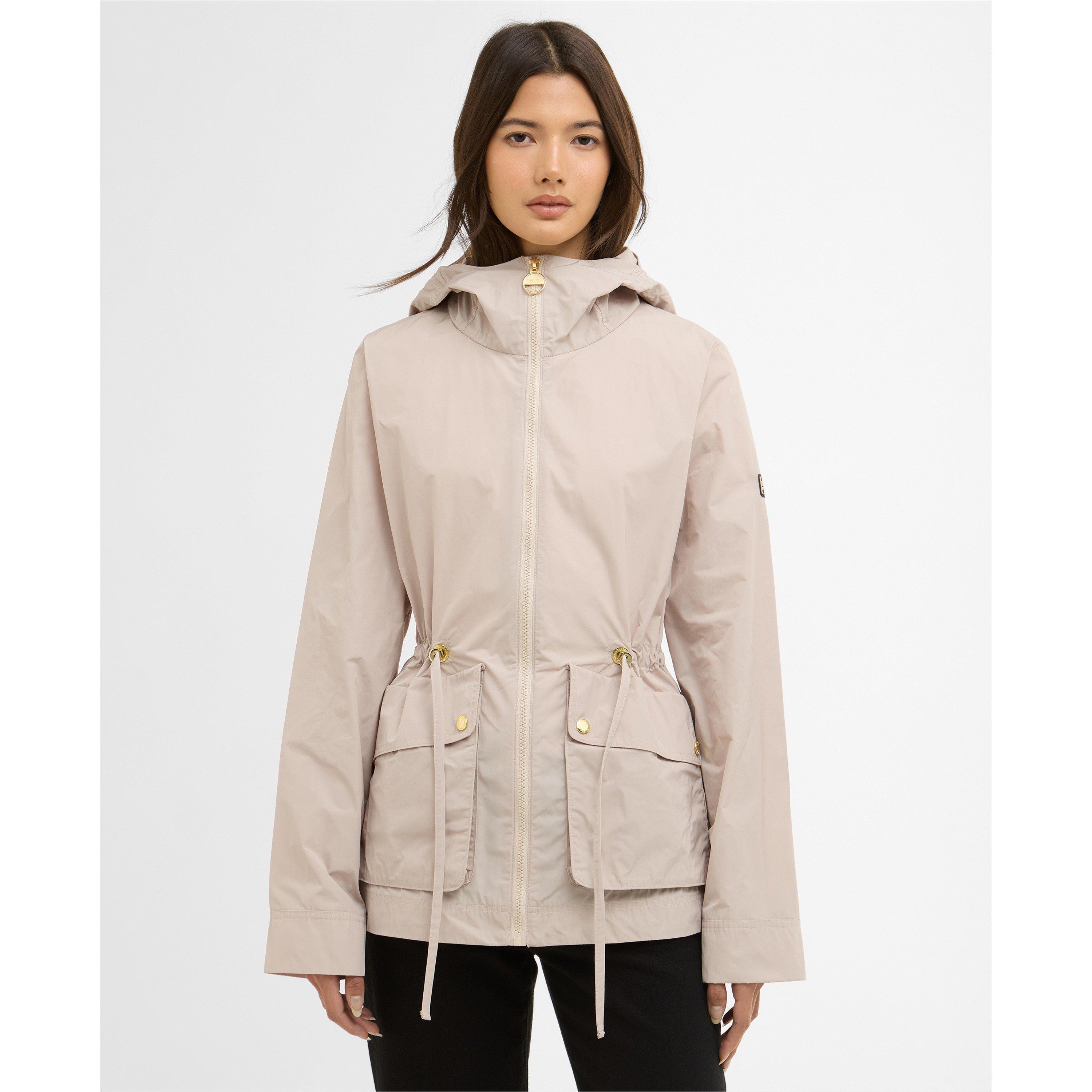 Cement - Barbour International - Womens Piper Showerproof Jacket - 2