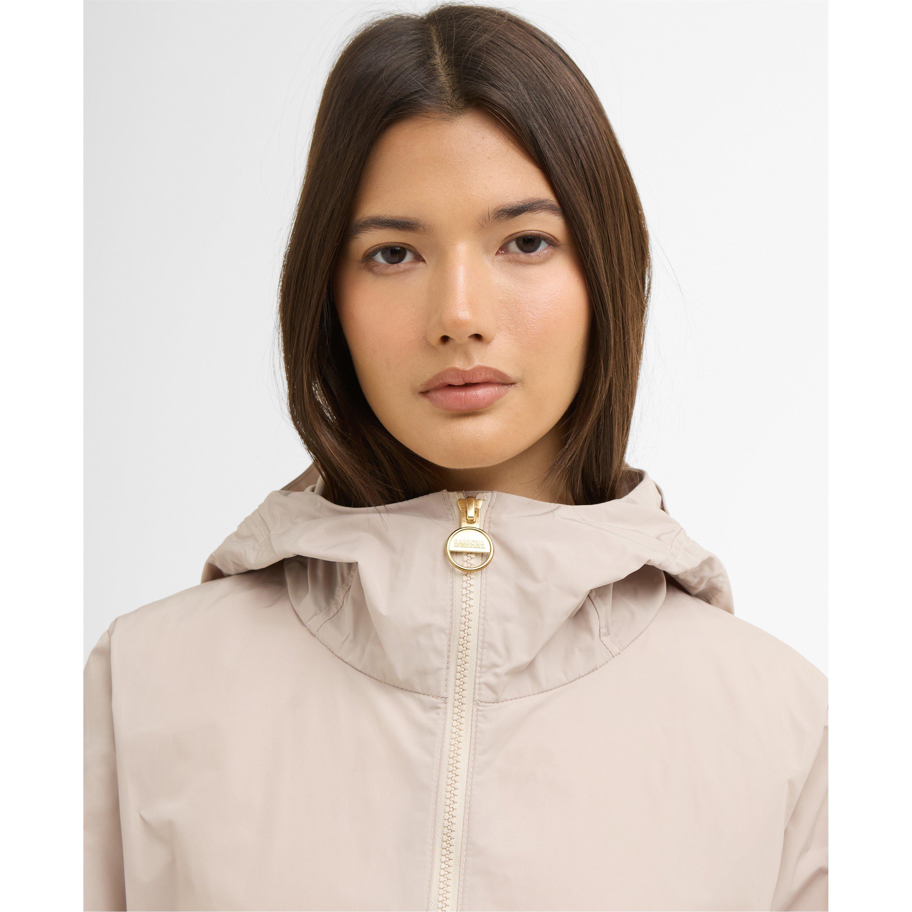 Cement - Barbour International - Womens Piper Showerproof Jacket - 4