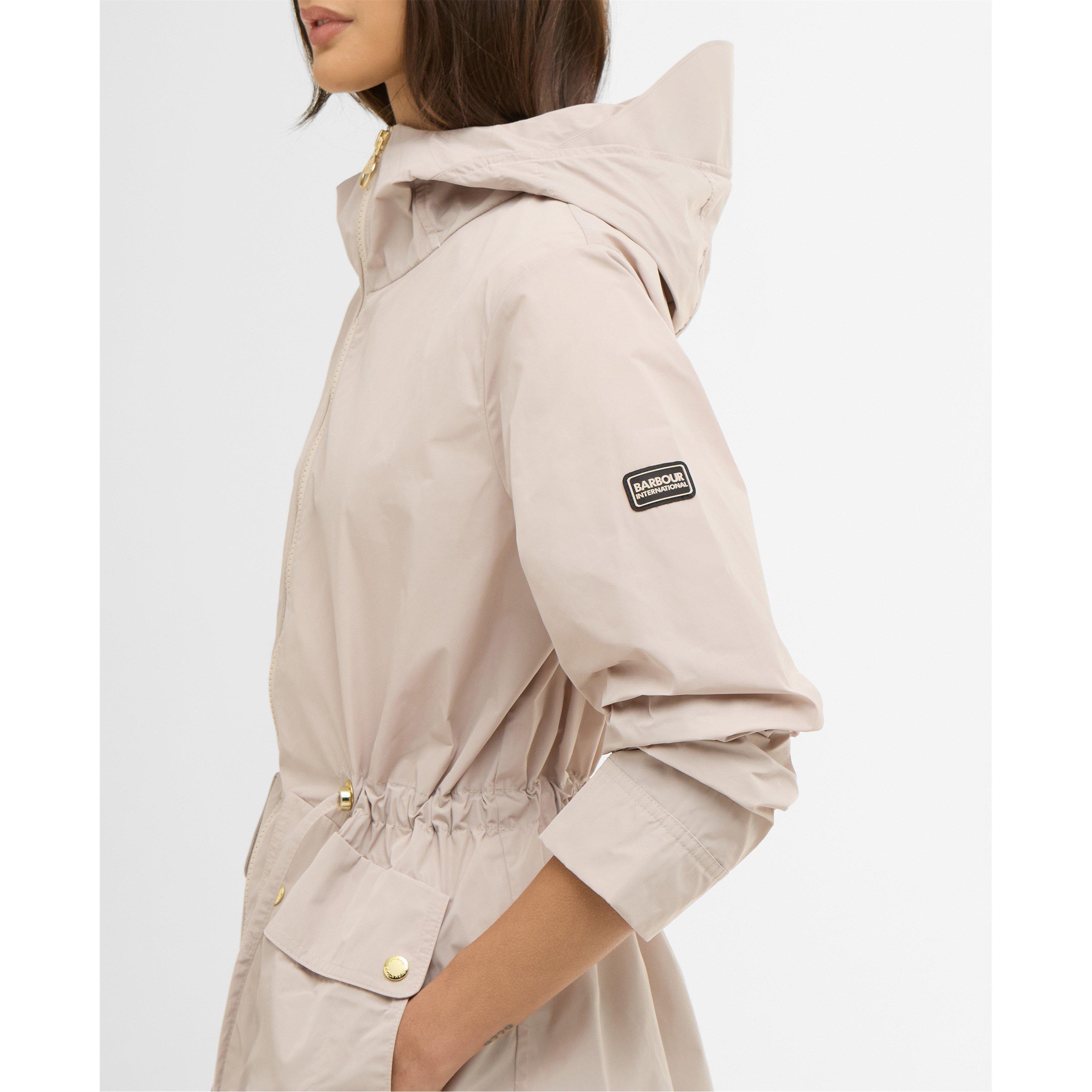Cement - Barbour International - Womens Piper Showerproof Jacket - 5