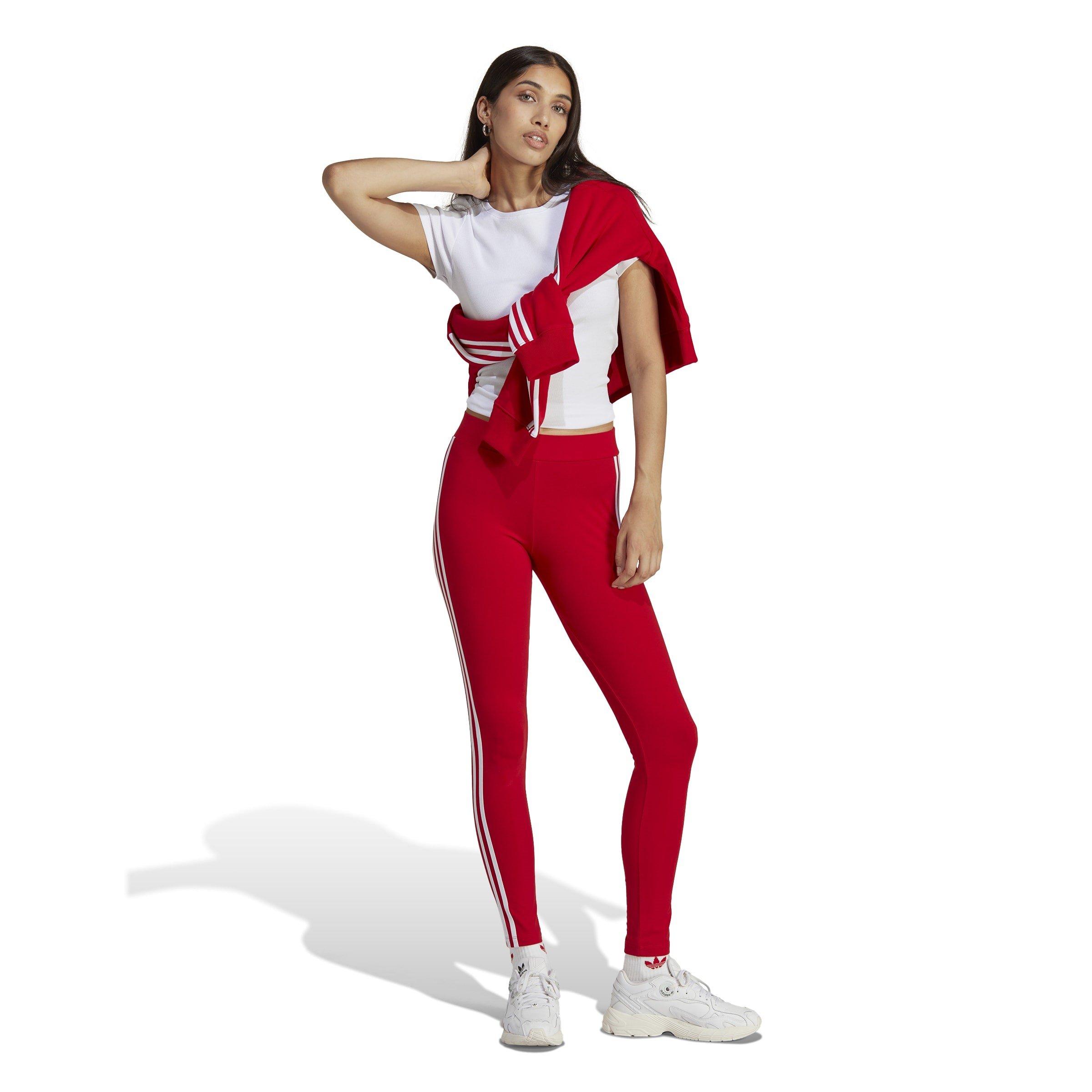 Red - adidas Originals - Women's Leggings - 3