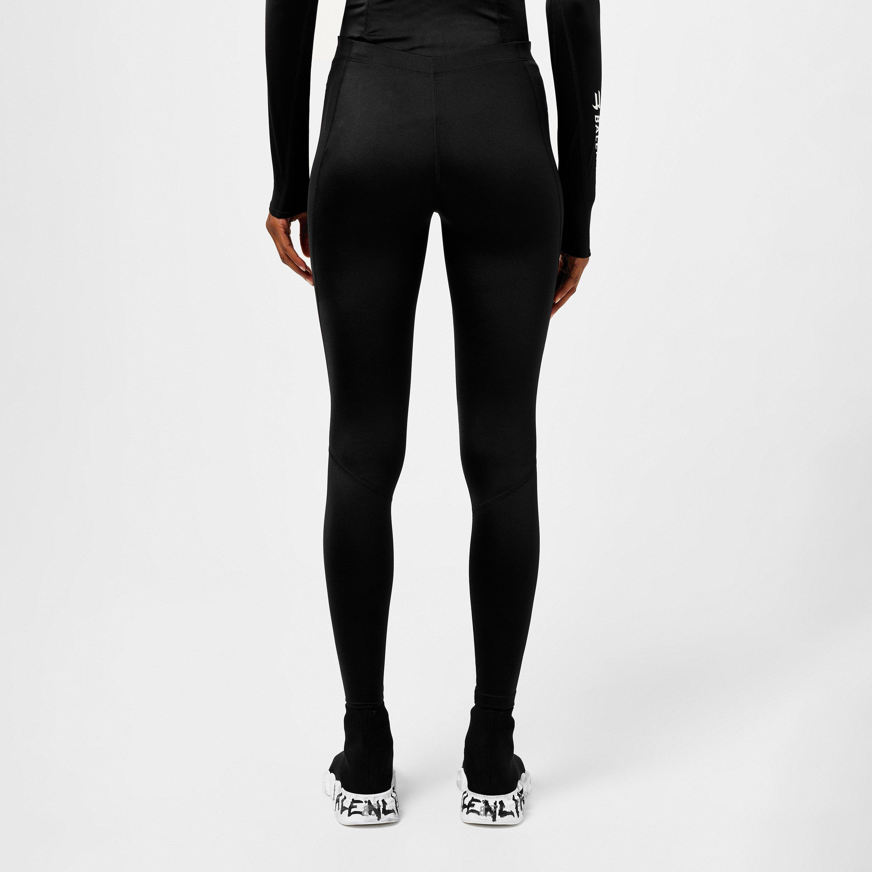 Black - Balenciaga - Spandex Leggings - 3