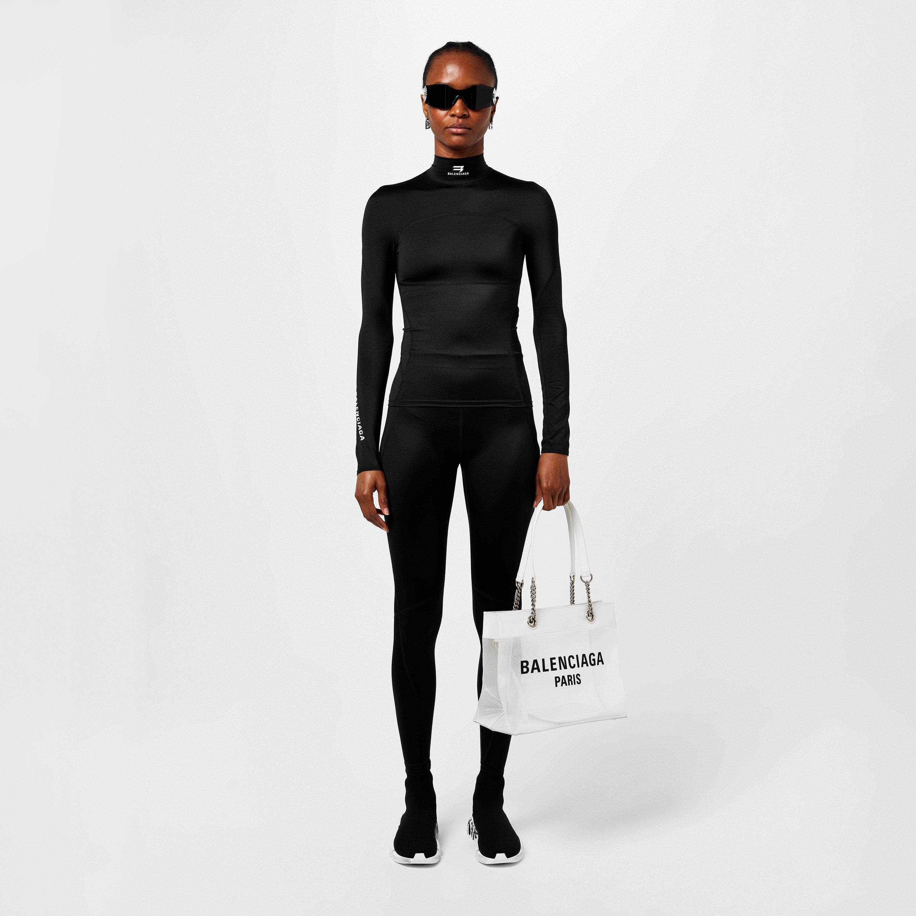 Black - Balenciaga - Spandex Leggings - 4