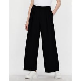 Armani Exchange Women's Wide Leg Trousers
