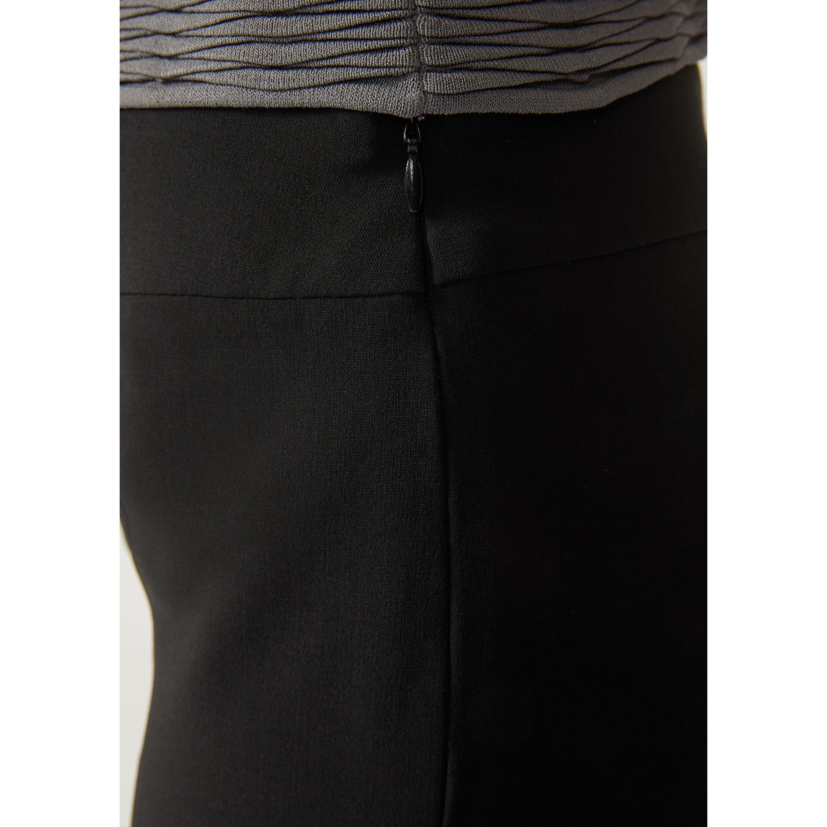 Black - Emporio Armani - Women's Slim Fit Trousers - 4