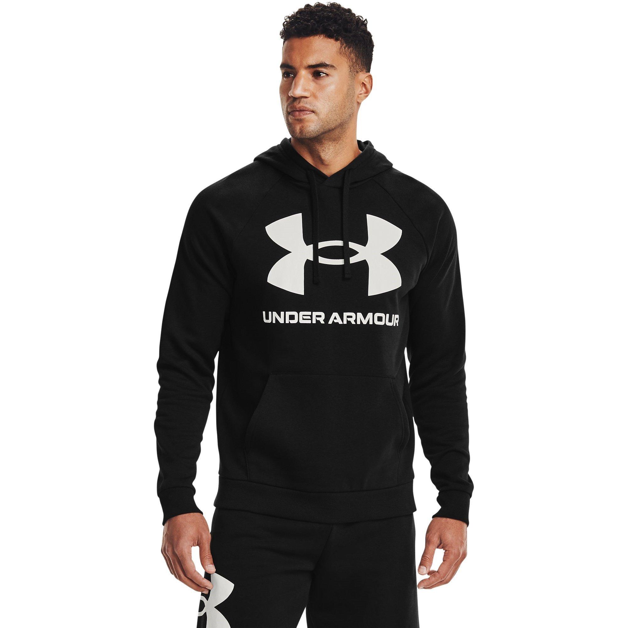 Schwarze Männer - Under Armour - Armour Rival Fleece Hoodie - 2