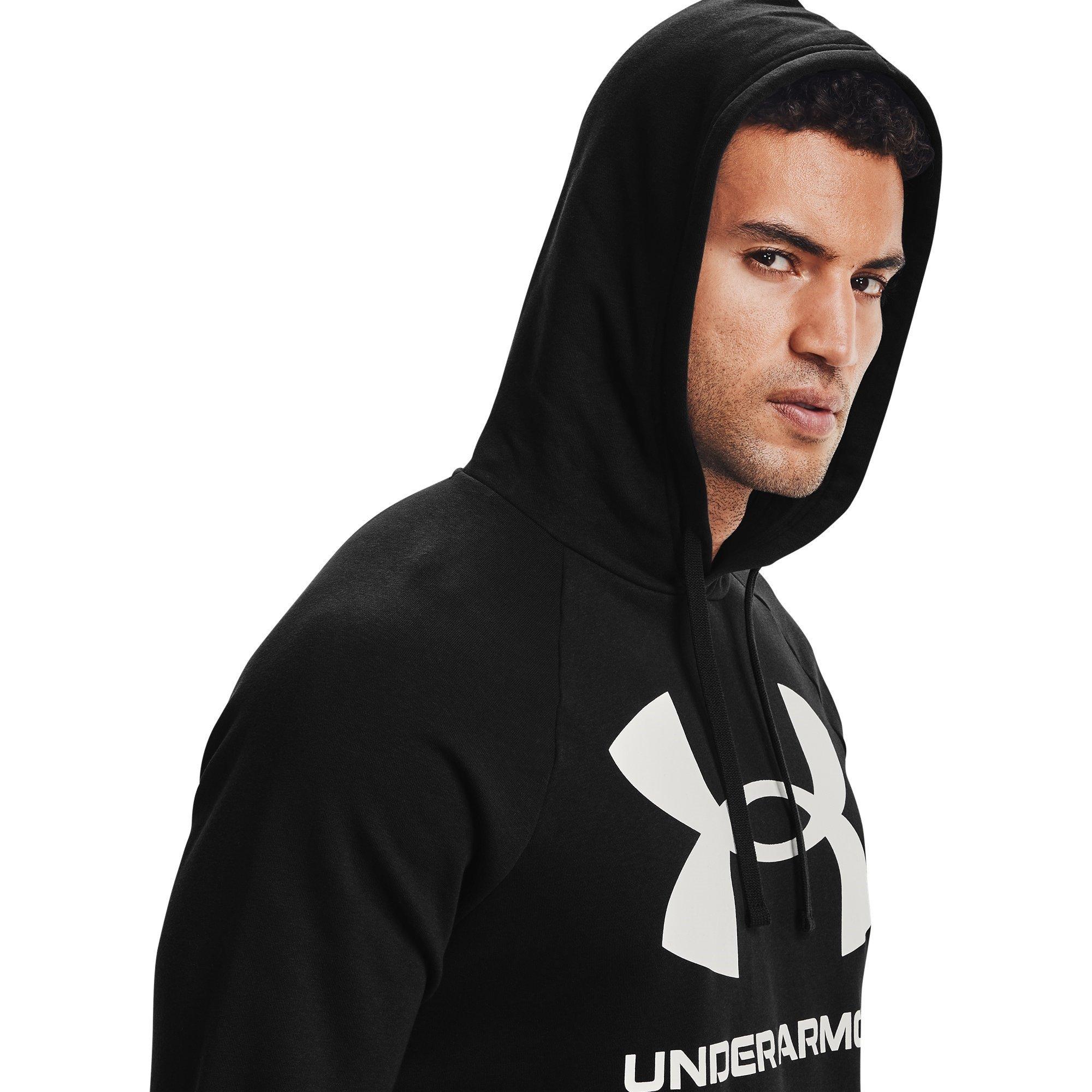 Schwarze Männer - Under Armour - Armour Rival Fleece Hoodie - 5