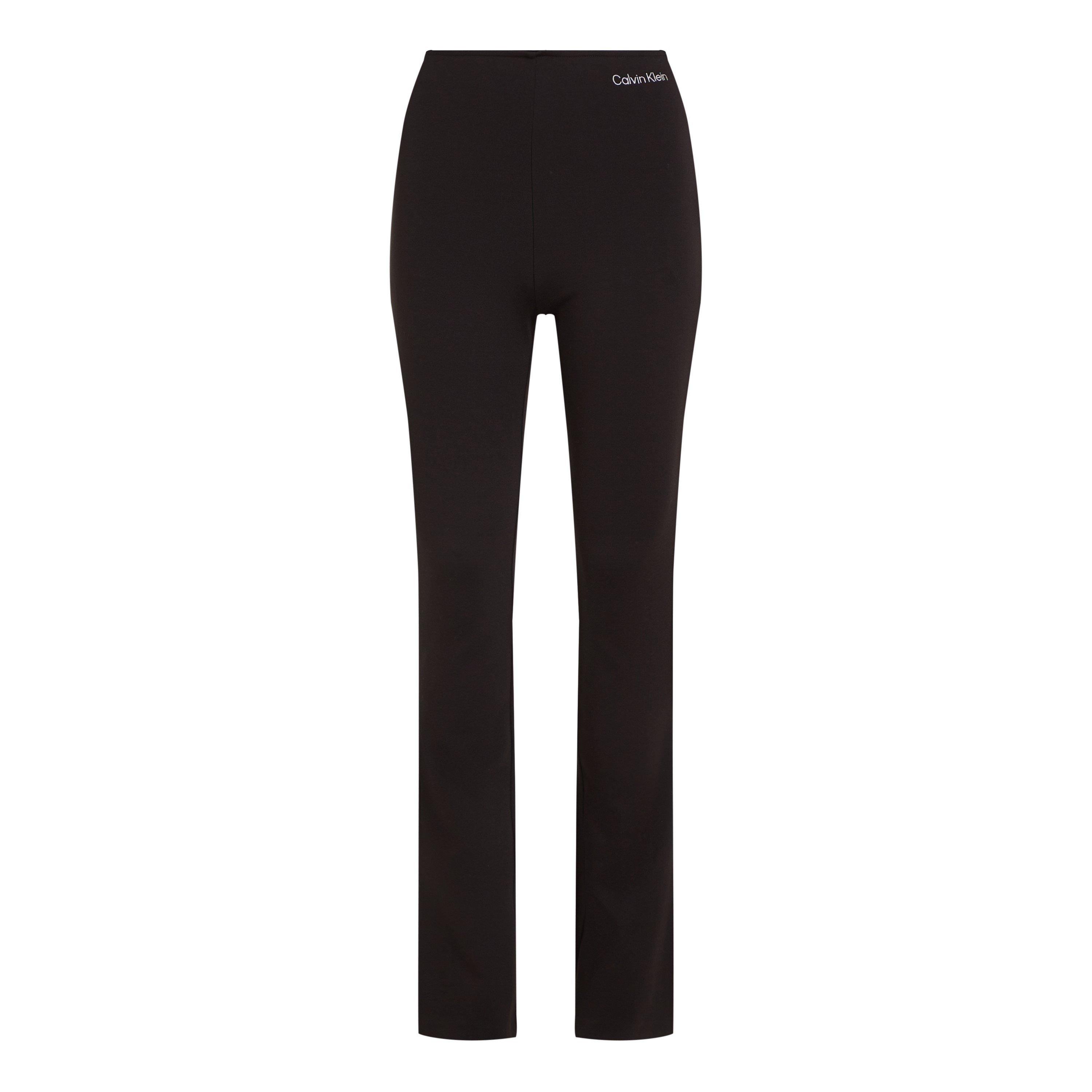 Ck Preto - Calvin Klein Jeans - Women's Milano Logo Elastic Leggings - 5