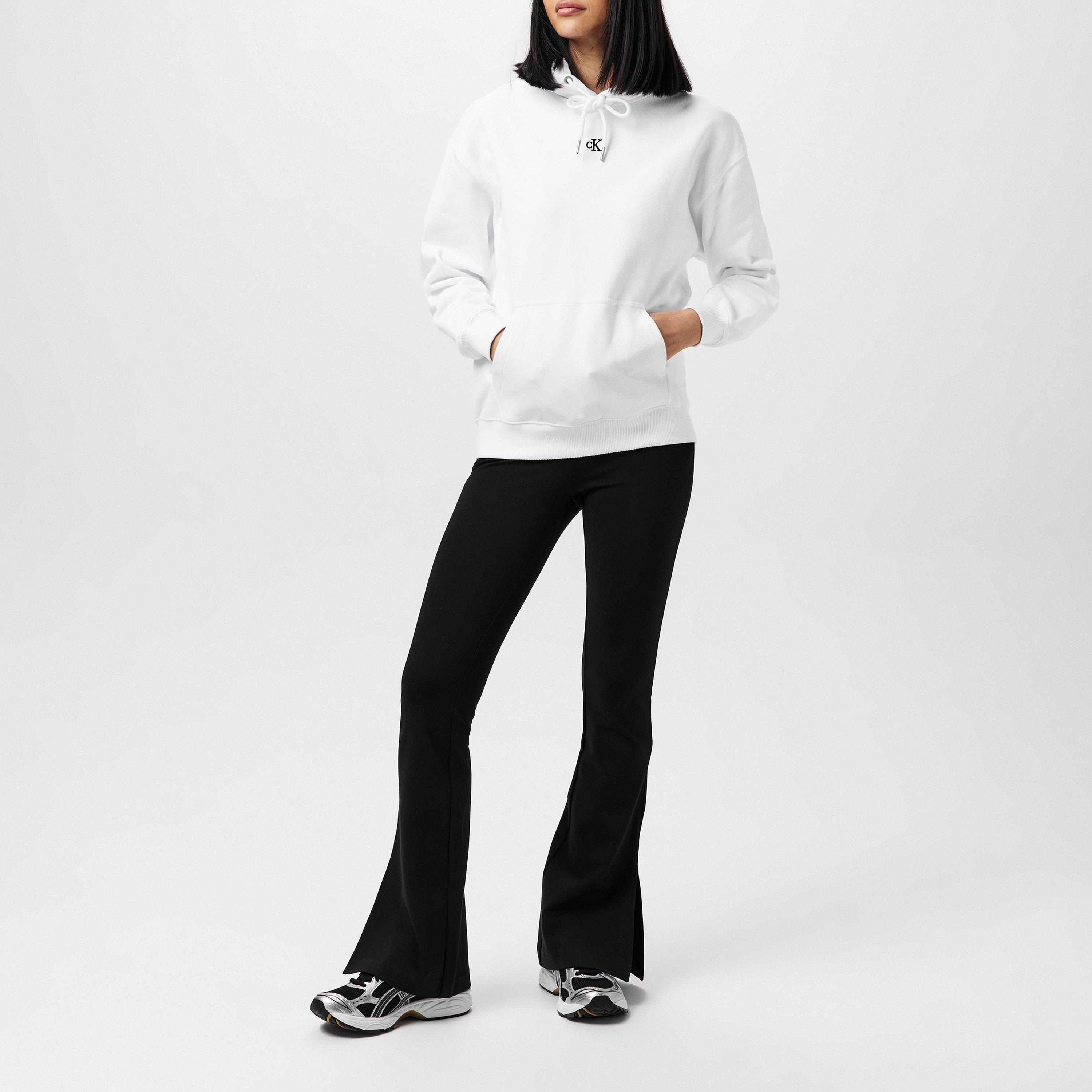 Ck Preto - Calvin Klein Jeans - Women's Milano Logo Elastic Leggings - 4