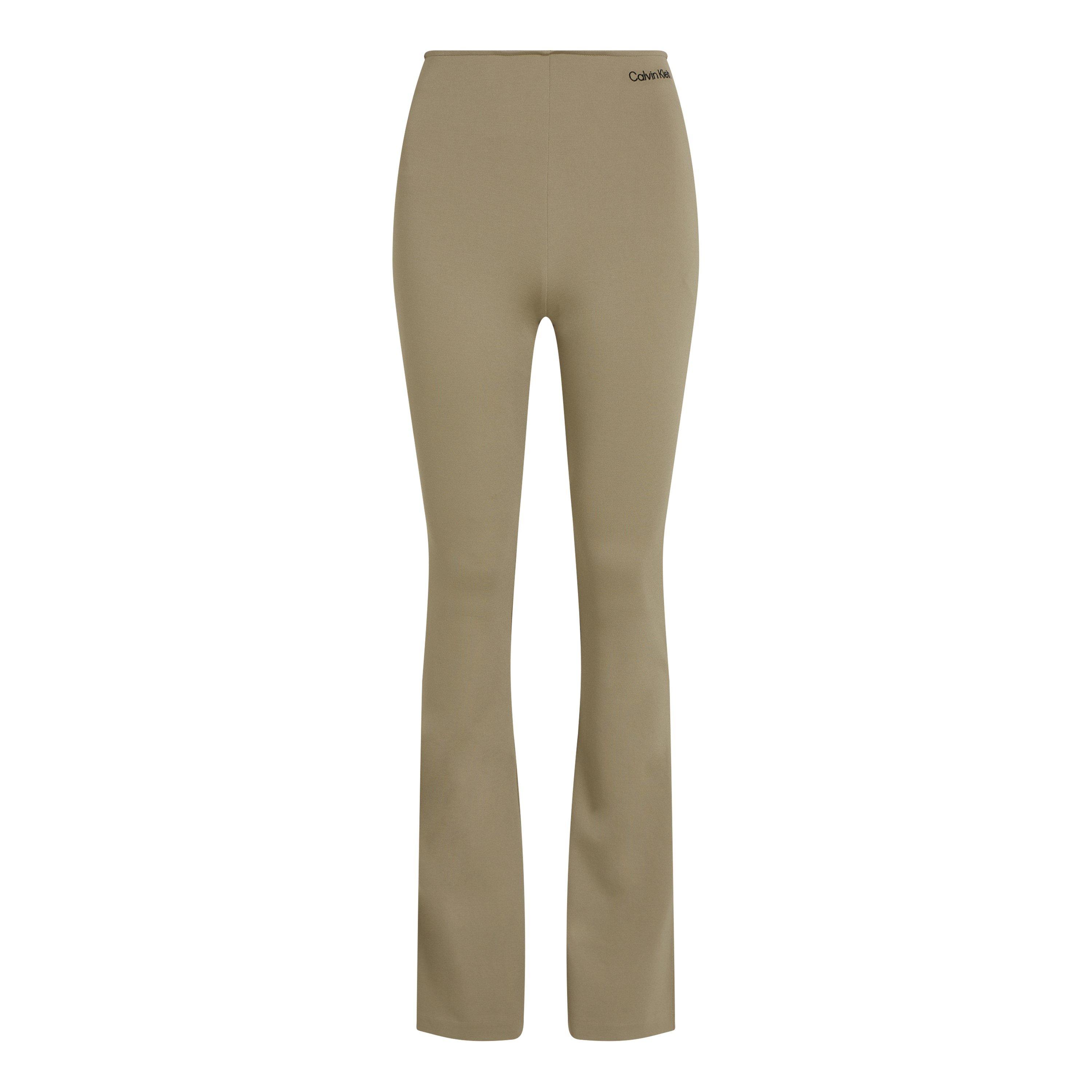 Nordic Dust - Calvin Klein Jeans - Women's Milano Logo Elastic Stretch Leggings - 5