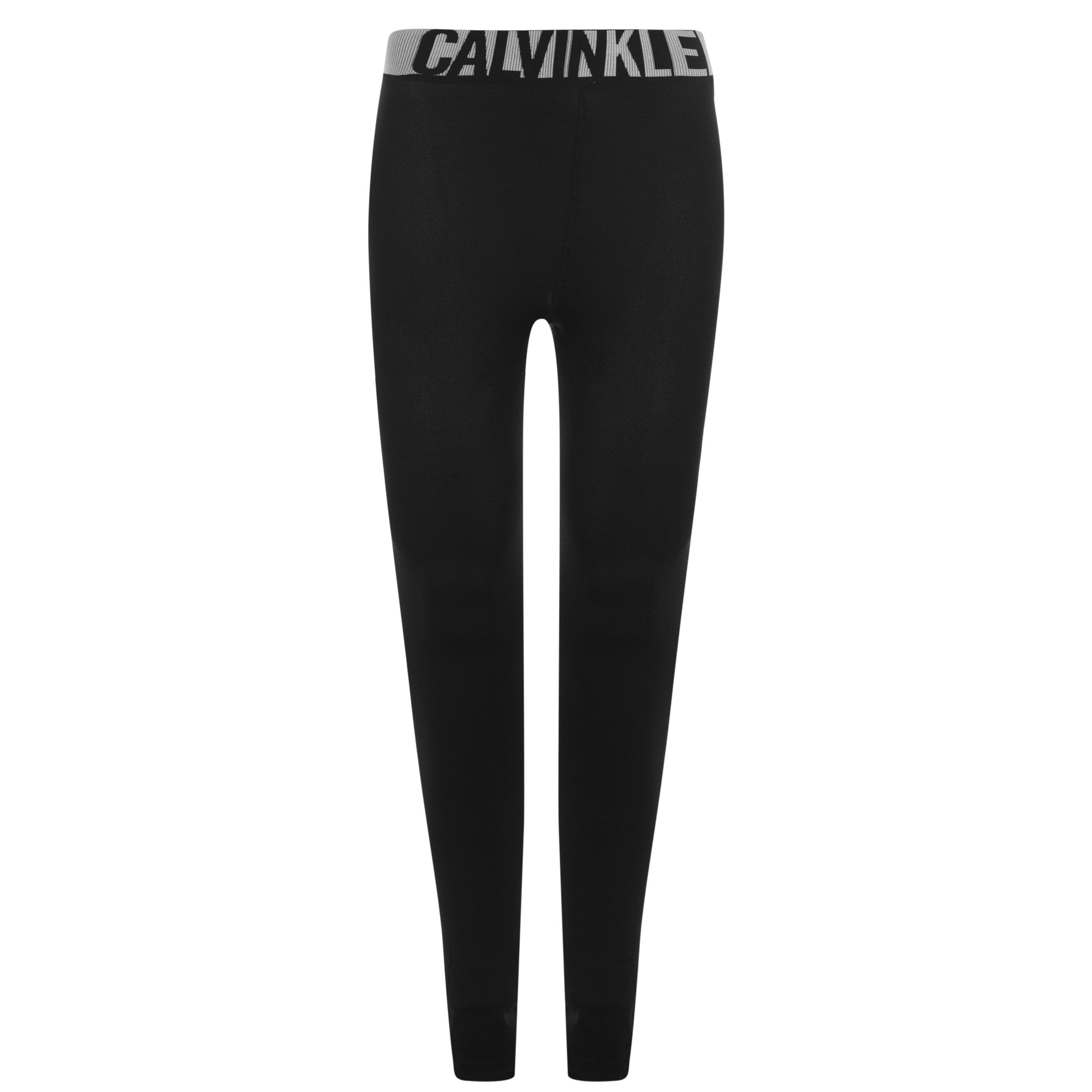 Black - Calvin Klein - Soft Touch Thermal Tights - 1