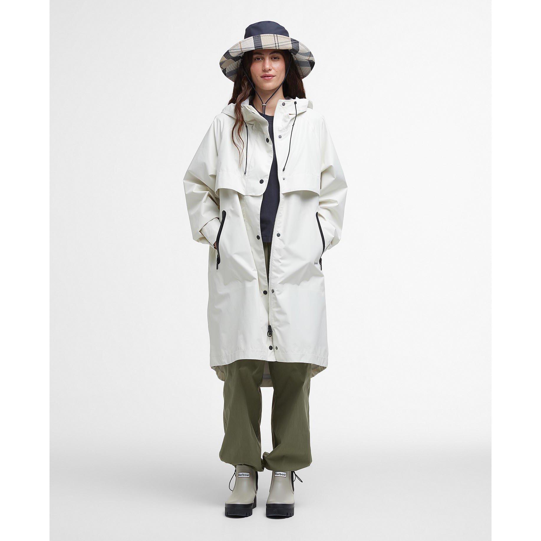 Salt - Barbour - Women's Jayla Waterproof Hooded Long Sleeve Rain Anorak - 3