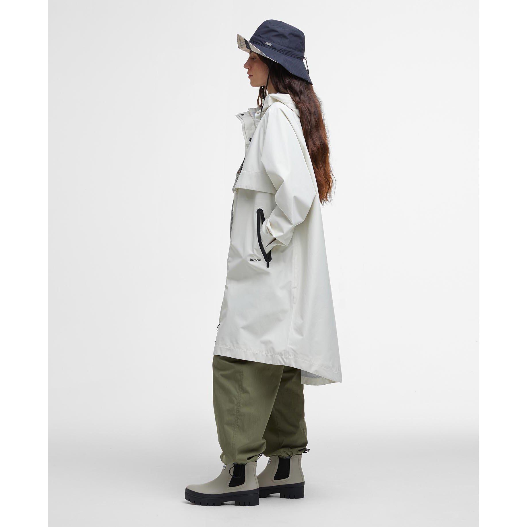 Salt - Barbour - Women's Jayla Waterproof Hooded Long Sleeve Rain Anorak - 5
