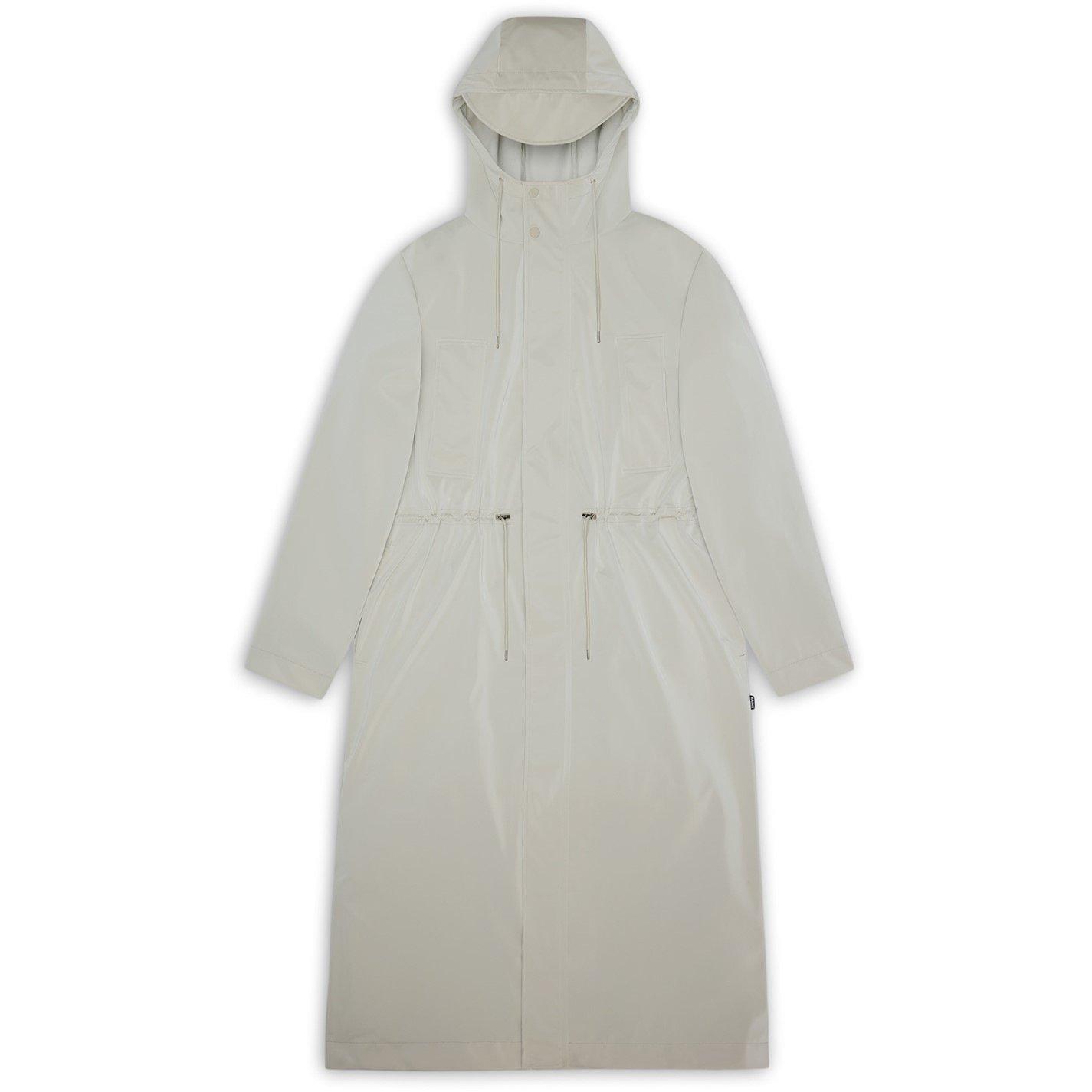 Rains Women's Bold Longest Waterproof Long Sleeve Rain Anorak