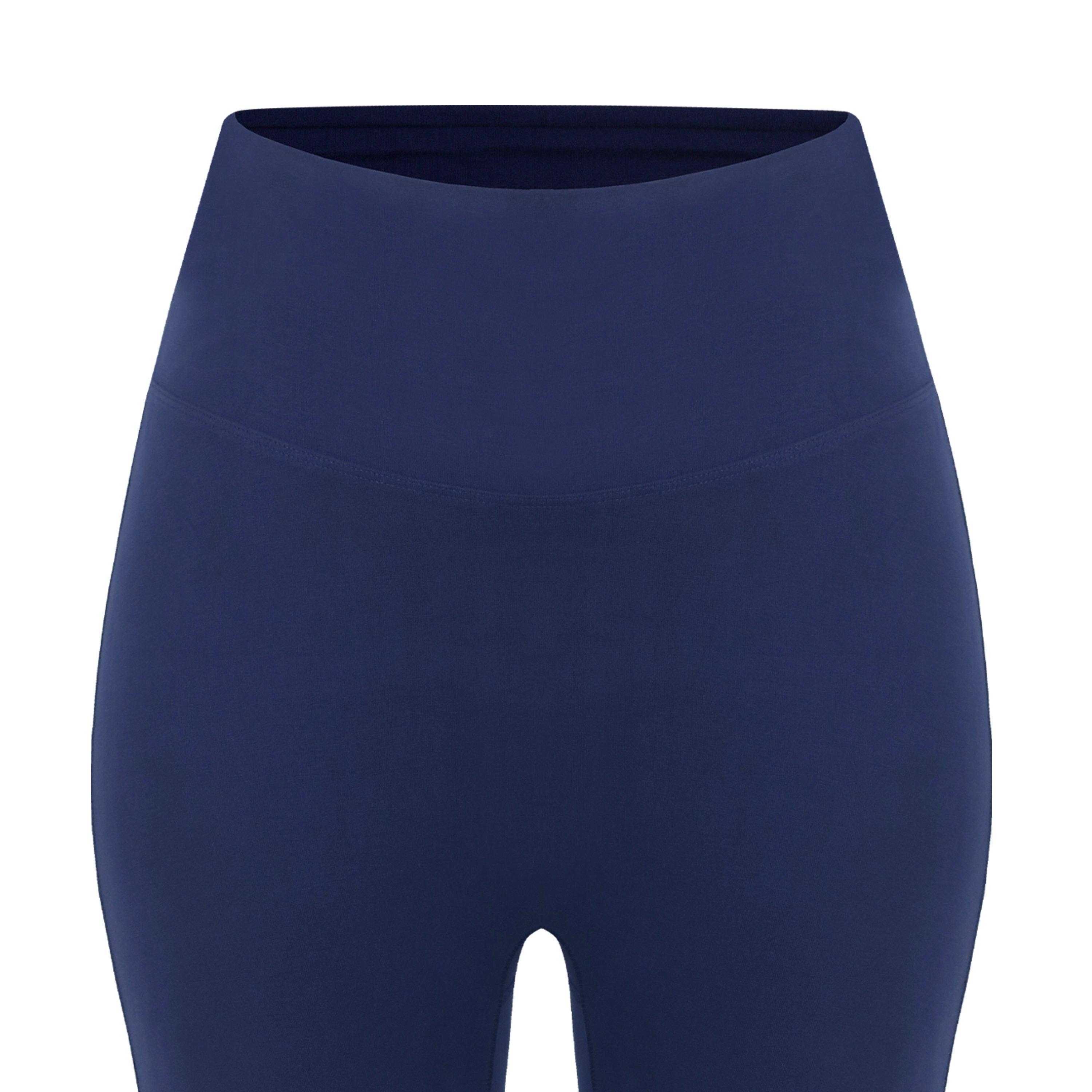 Navy - Miso - Womens Capri Leggings - 3