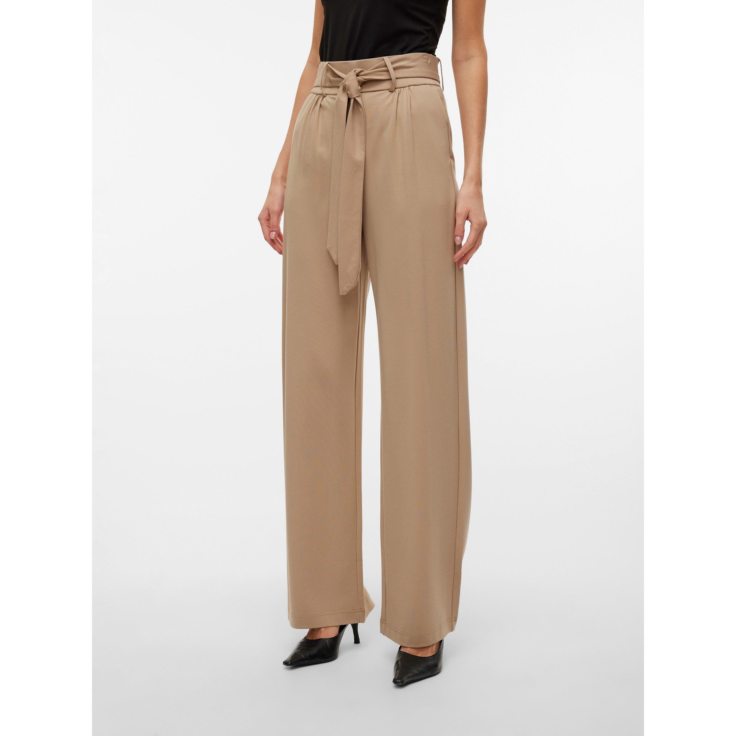 Silver Mink - Vero Moda Tall - VMEva High Waisted Trousers - 2