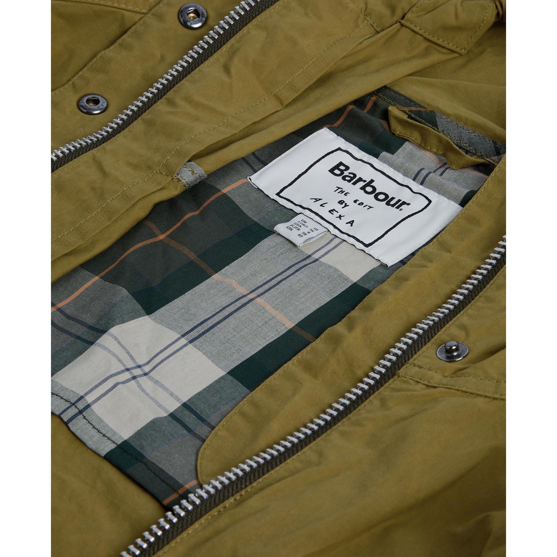 Seaweed Sal - Barbour - Women's Pattie Waterproof Hooded Long Sleeve Rain Anorak - 8