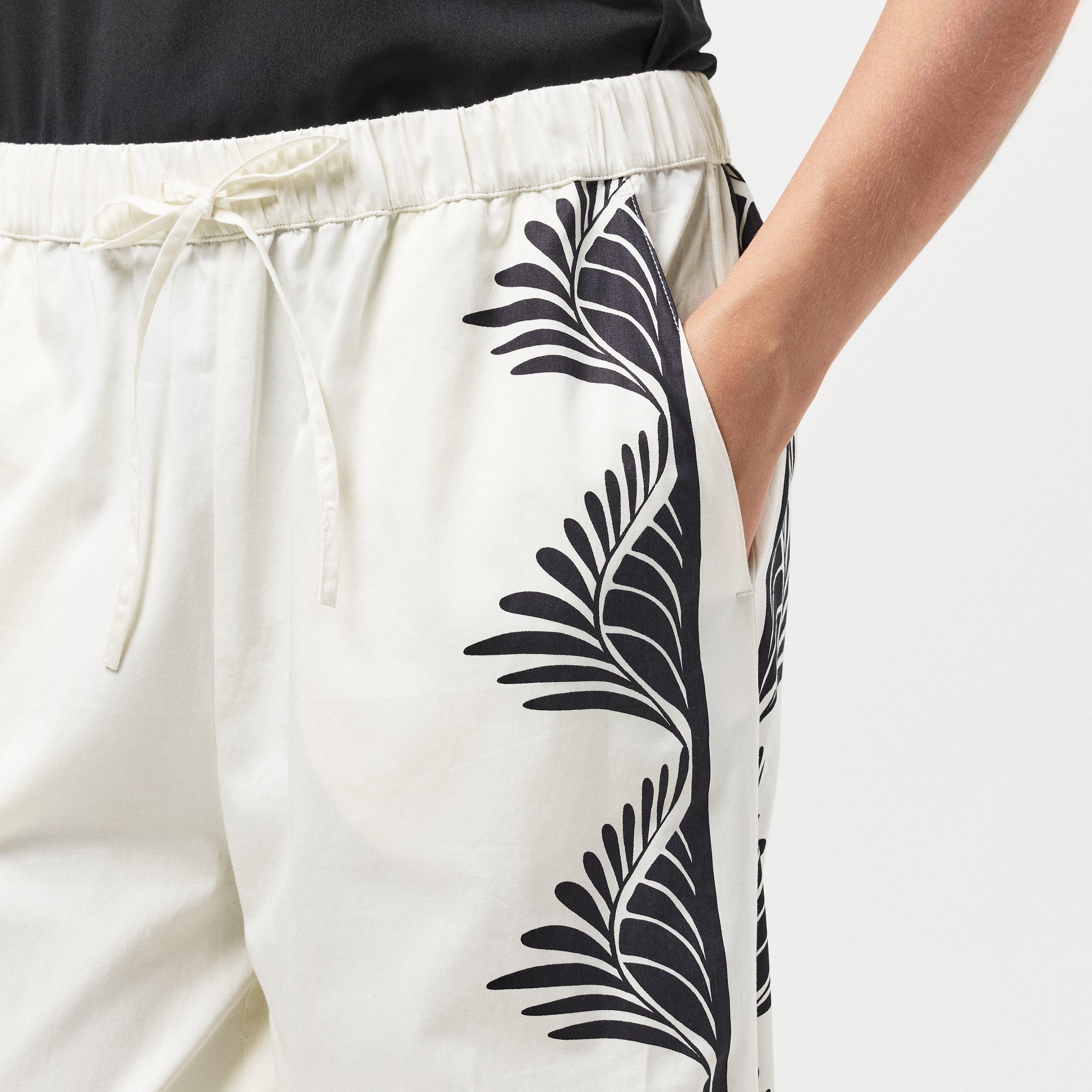 Black - French Connection - Women's Sherry Wide Leg Trousers - 5