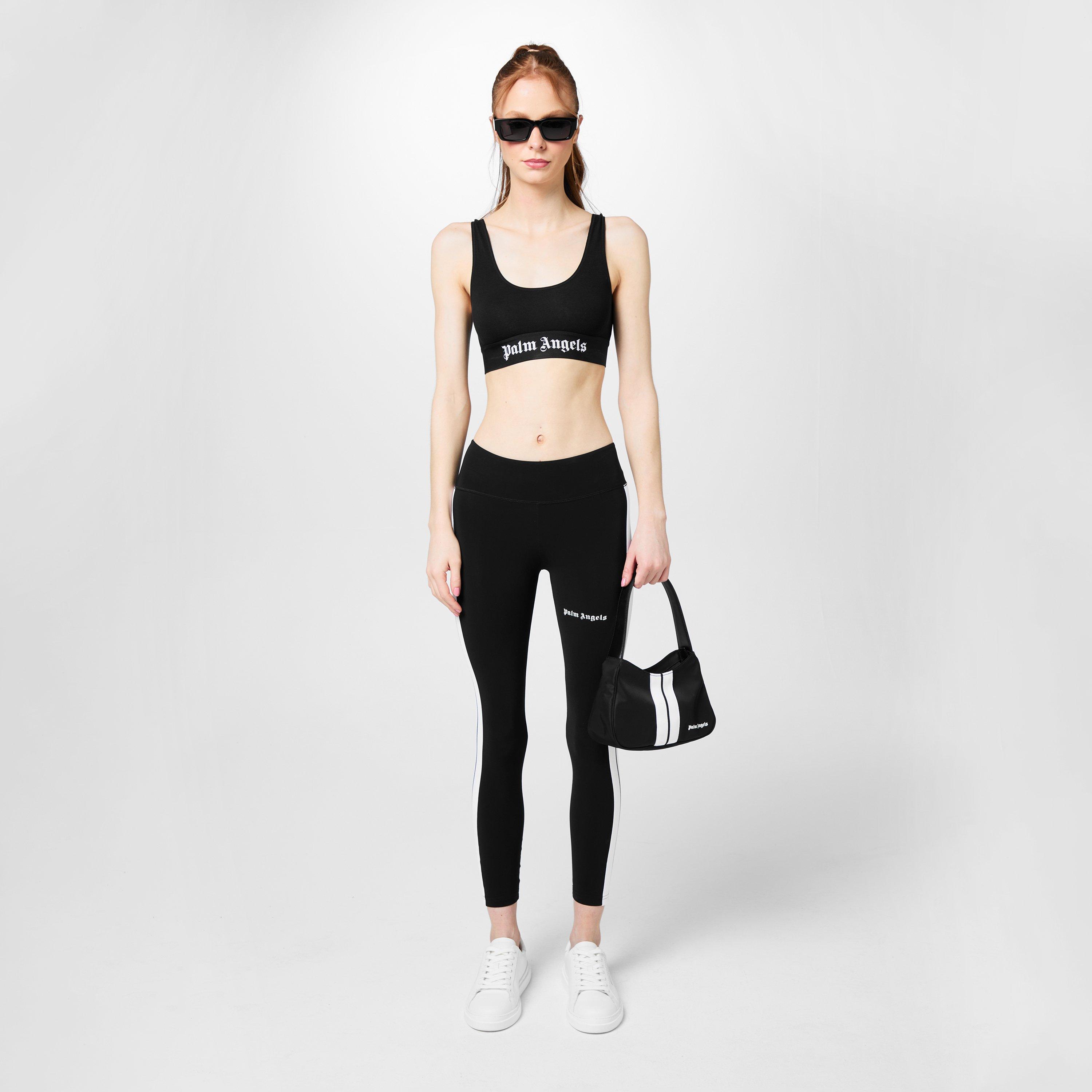 Black/Wht 1001 - Palm Angels - Track Leggings - 6