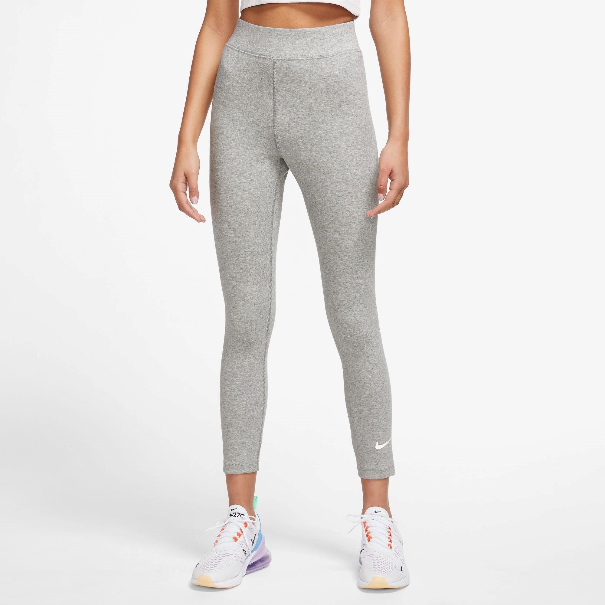 Grey Heat/Sail - Nike - Sportswear Classics Womens 7/8 Leggings - 1